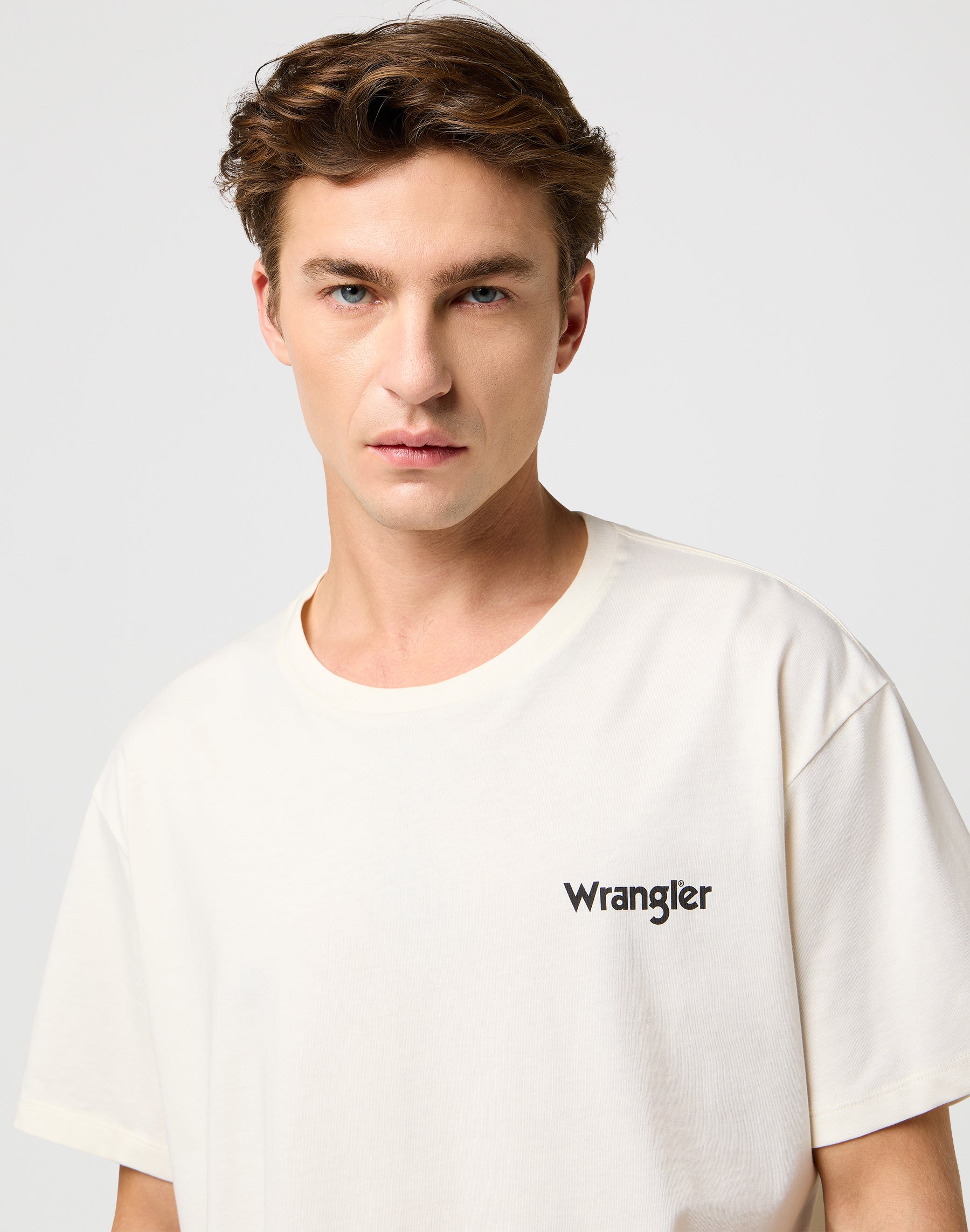 Vintage Tee in Birch T-Shirts Wrangler