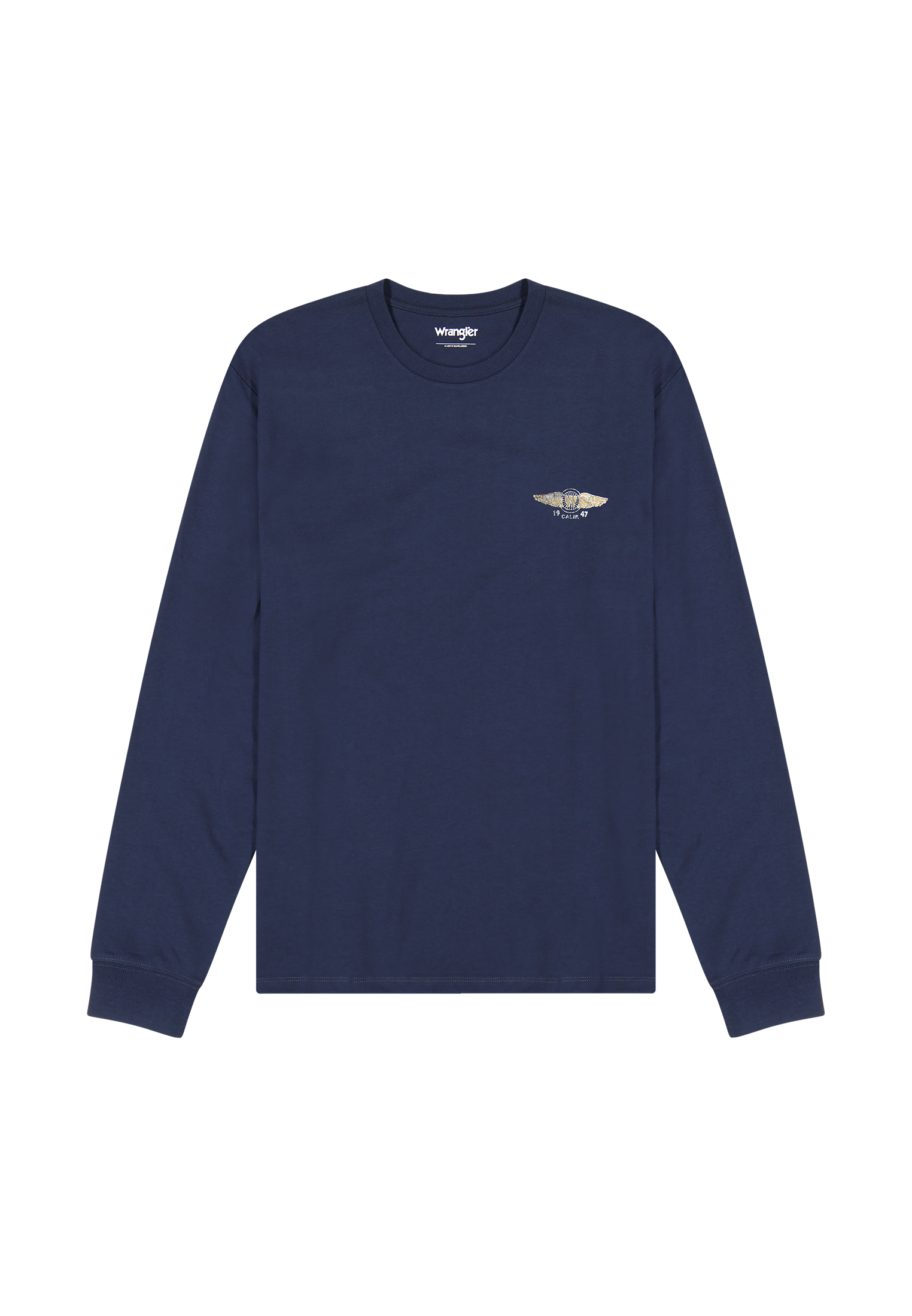 Ls Americana Tee in Navy