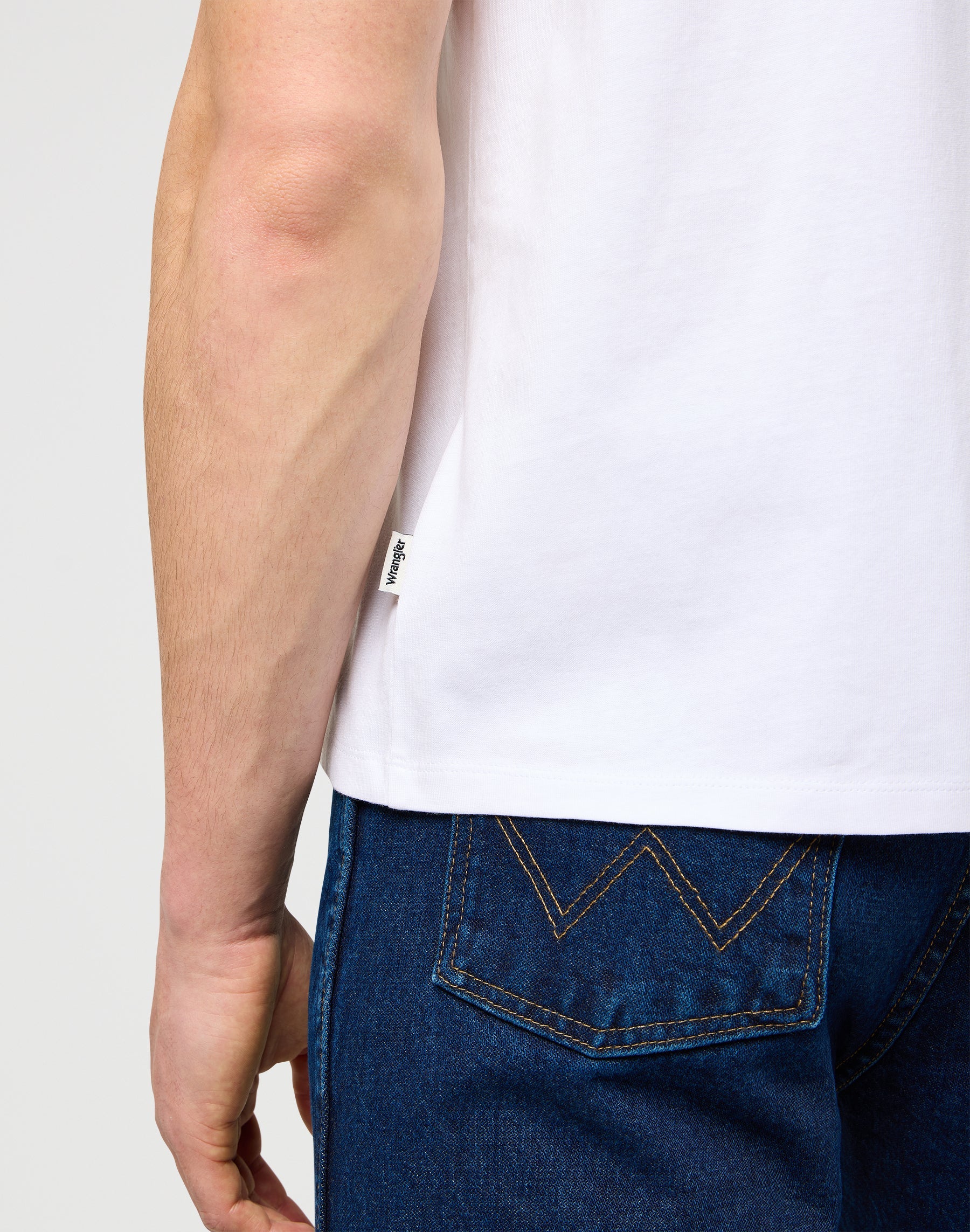 3 Pack Tee in White T-Shirts Wrangler