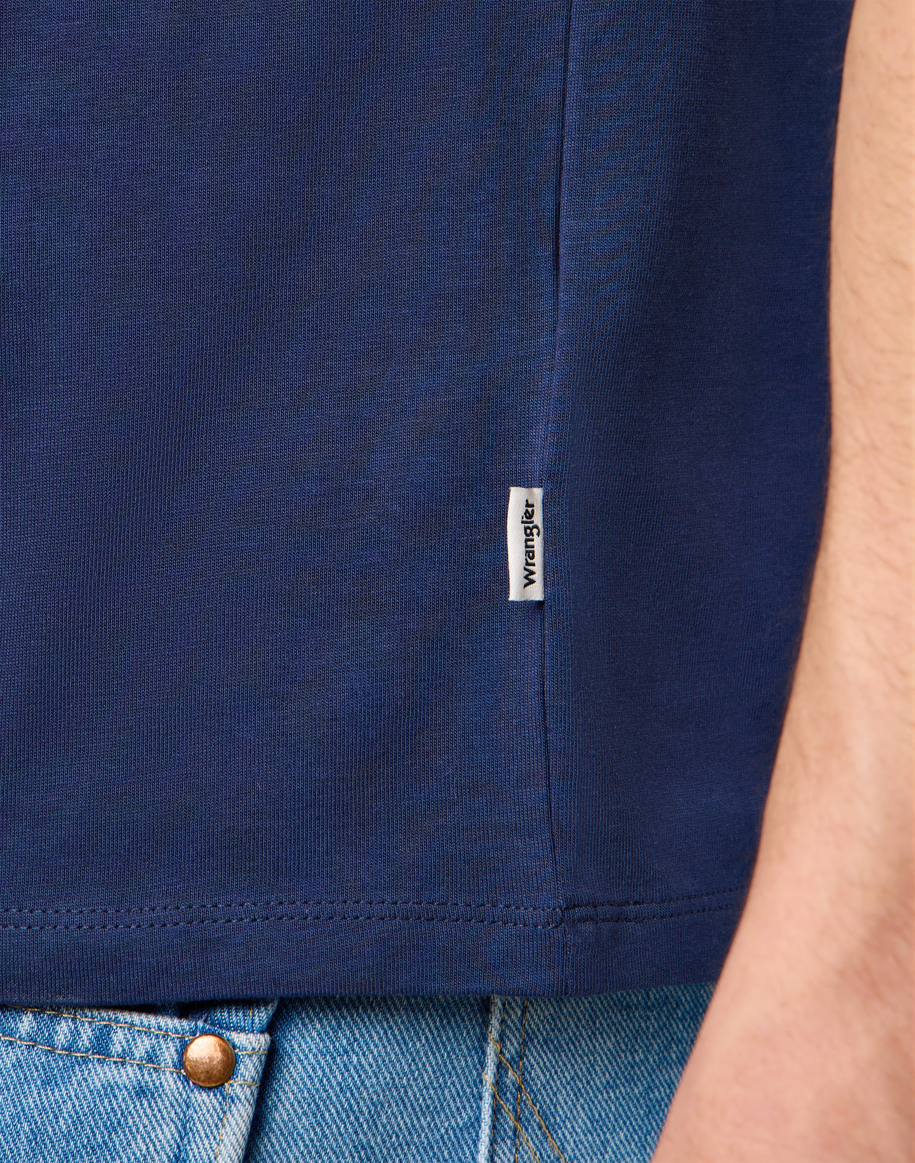 3 Pack Tee in White Navy Black T-Shirts Wrangler