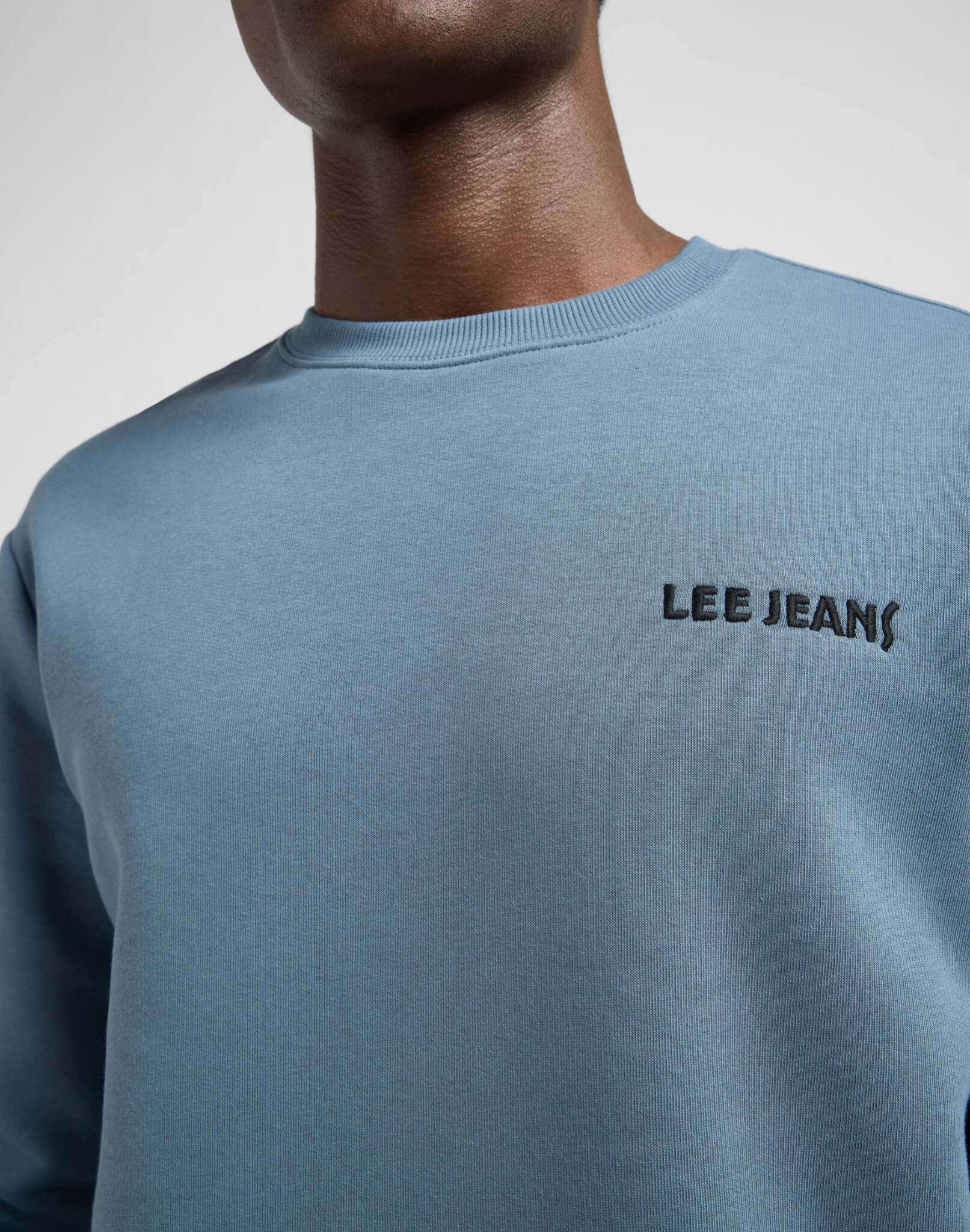 Regular Core Sws in Vintage Blue Sweatshirts Lee