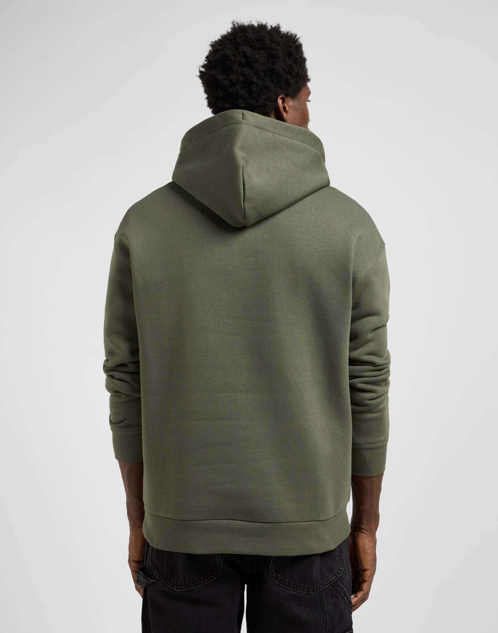 Ww Essential Hoodie in Oak Moss Hoodie Lee