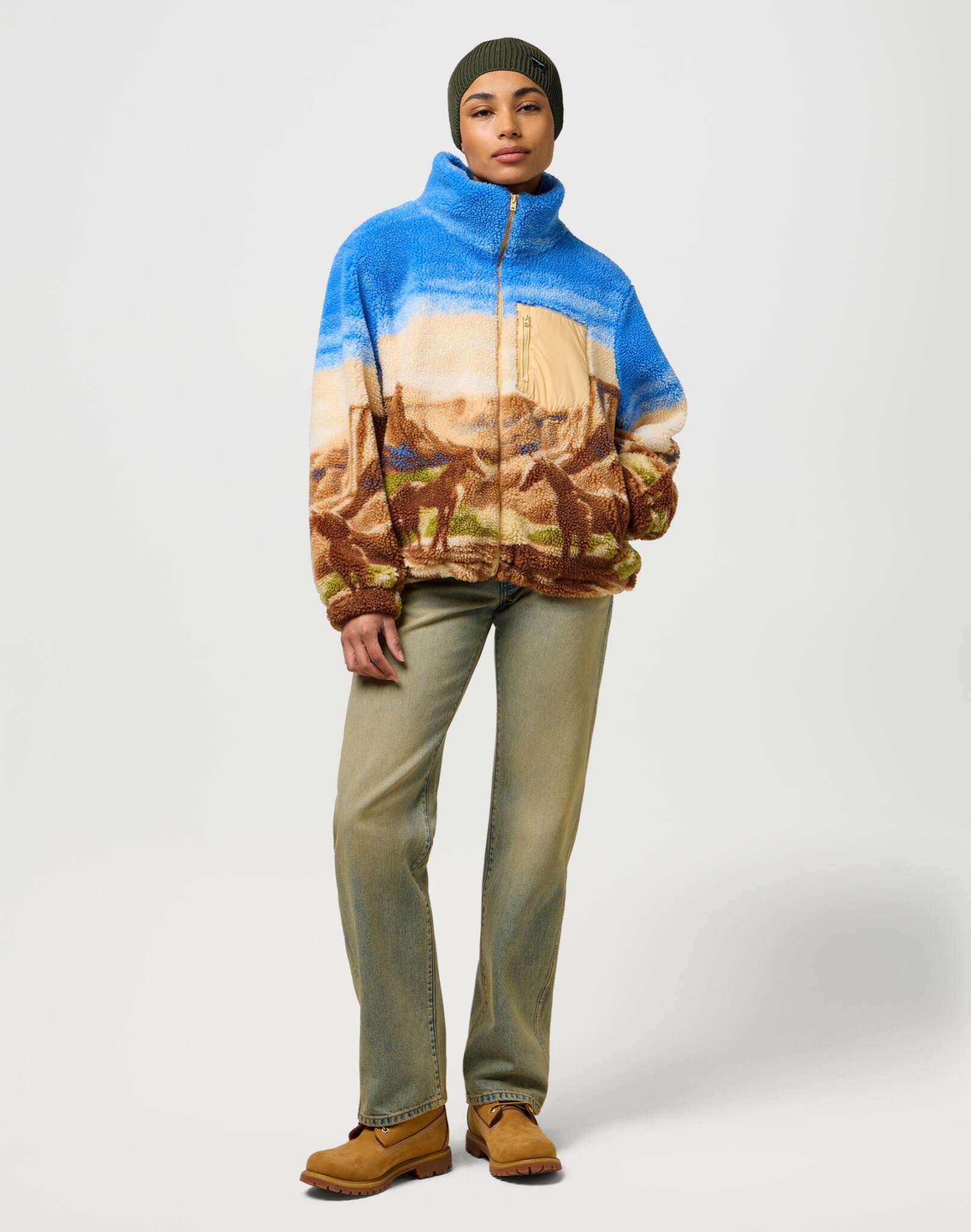 Easy Beanie in Ivy Green Caps Wrangler