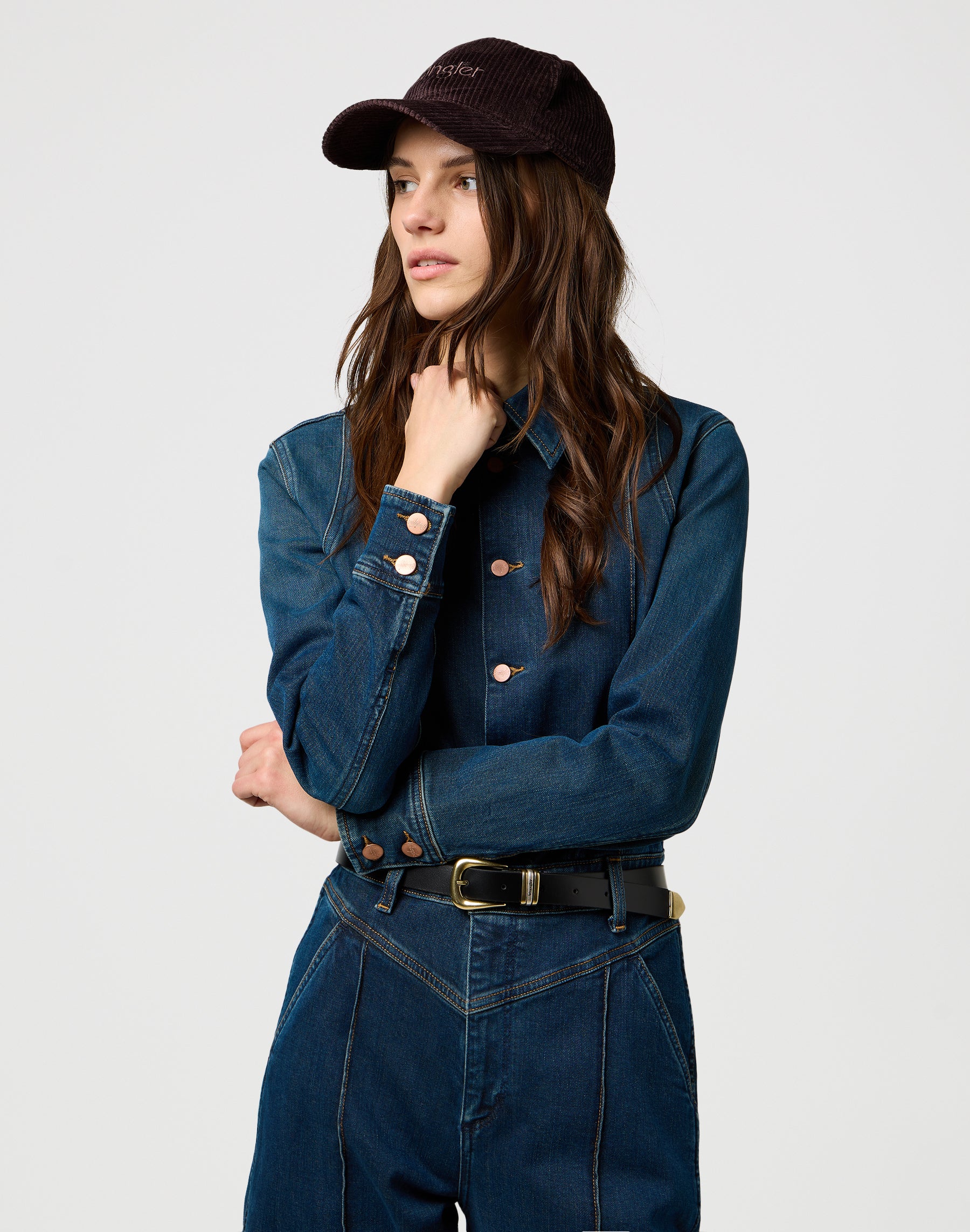 Corduroy Cap in Mole Caps Wrangler