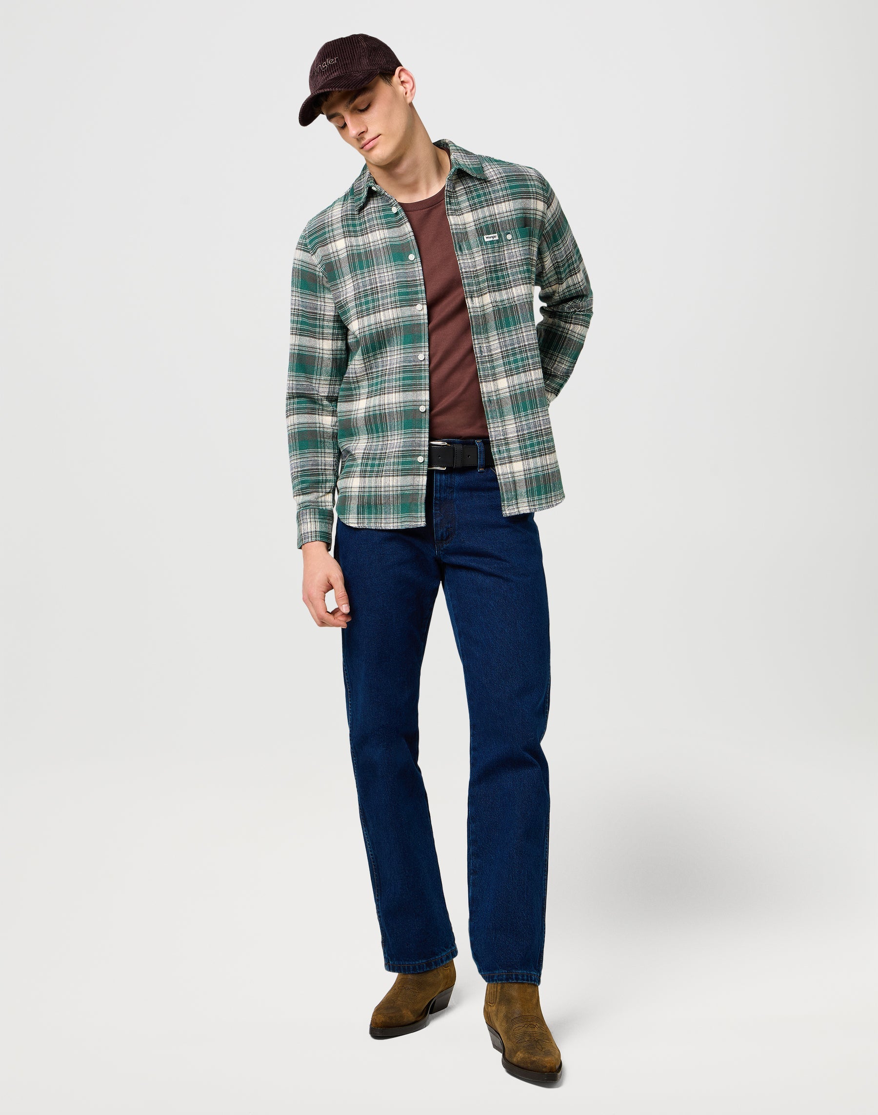 Corduroy Cap in Mole Caps Wrangler