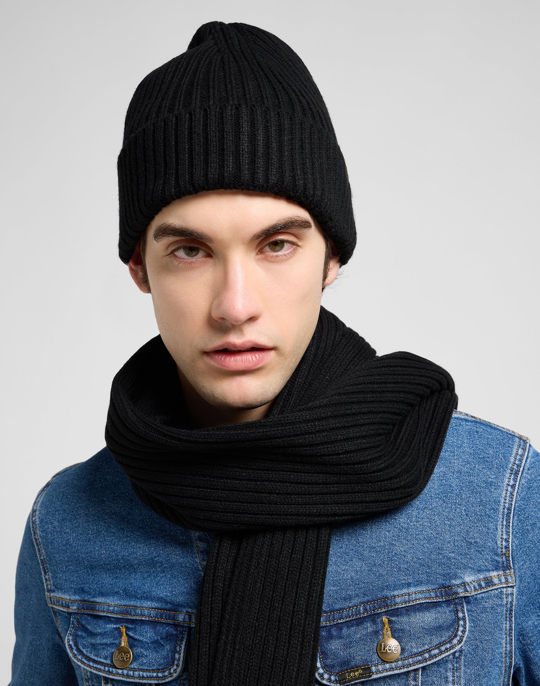 Xmas Pack in Black Scarves Lee