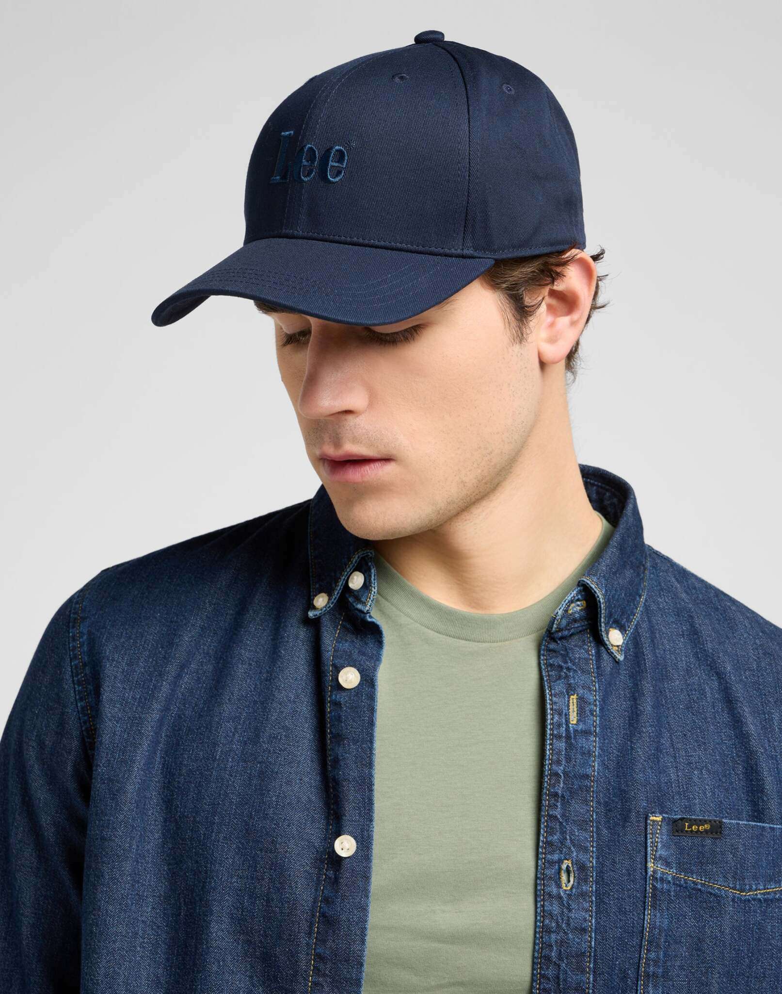 Lee Cap in Rivet Navy Caps Lee