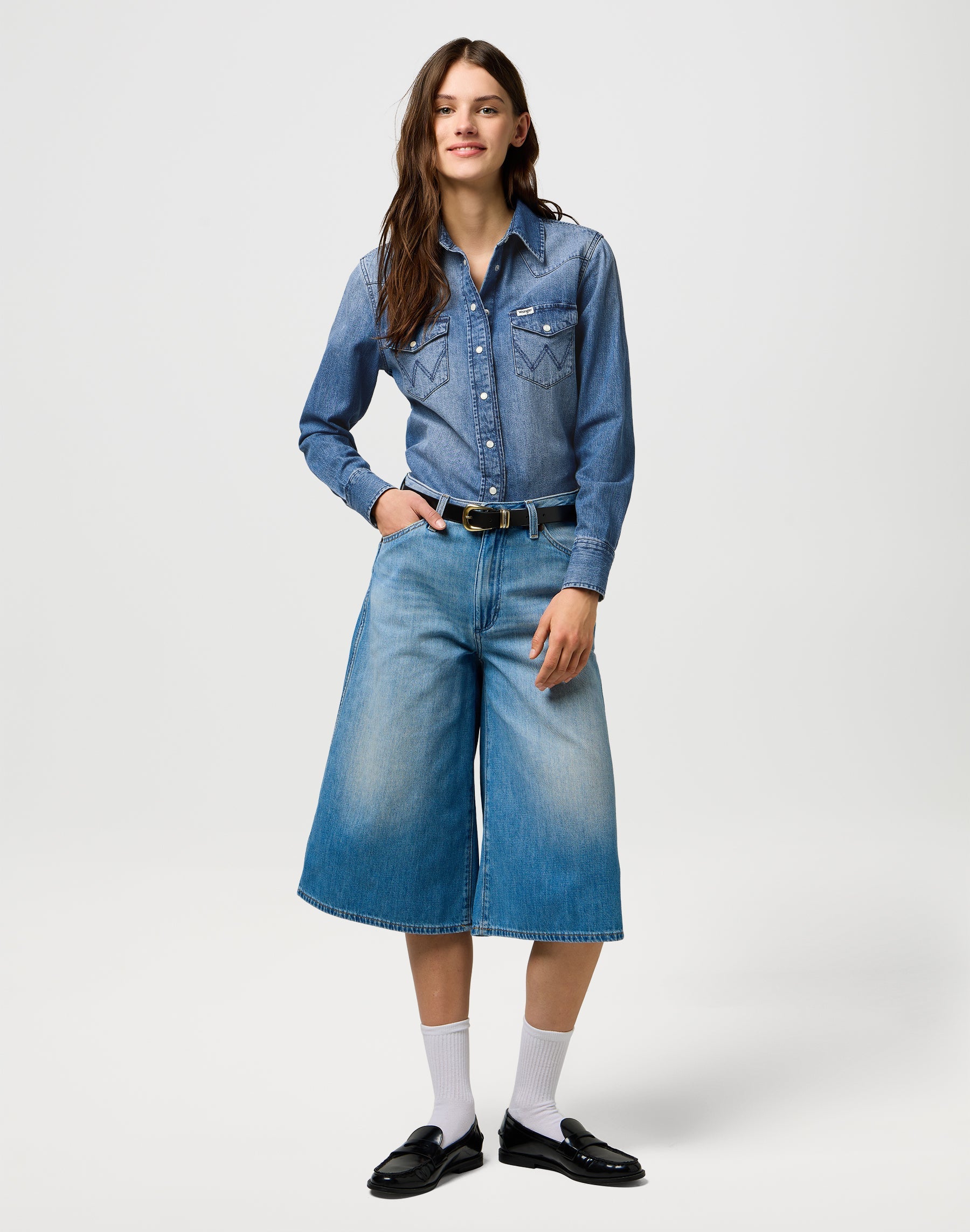 Heritage Shirt in Light Hand Shirts Wrangler