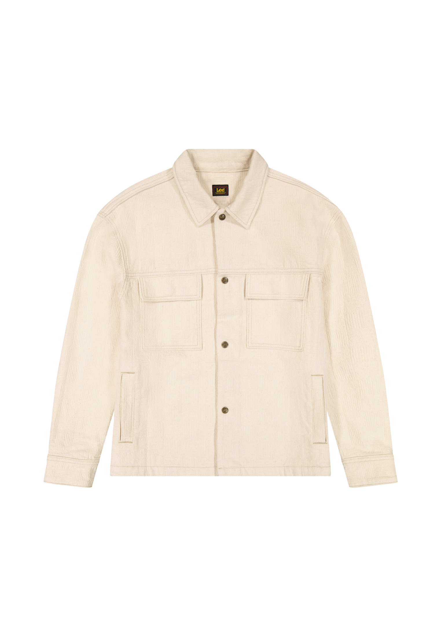 Jacquard Jacket in Natural Greige Jackets Lee