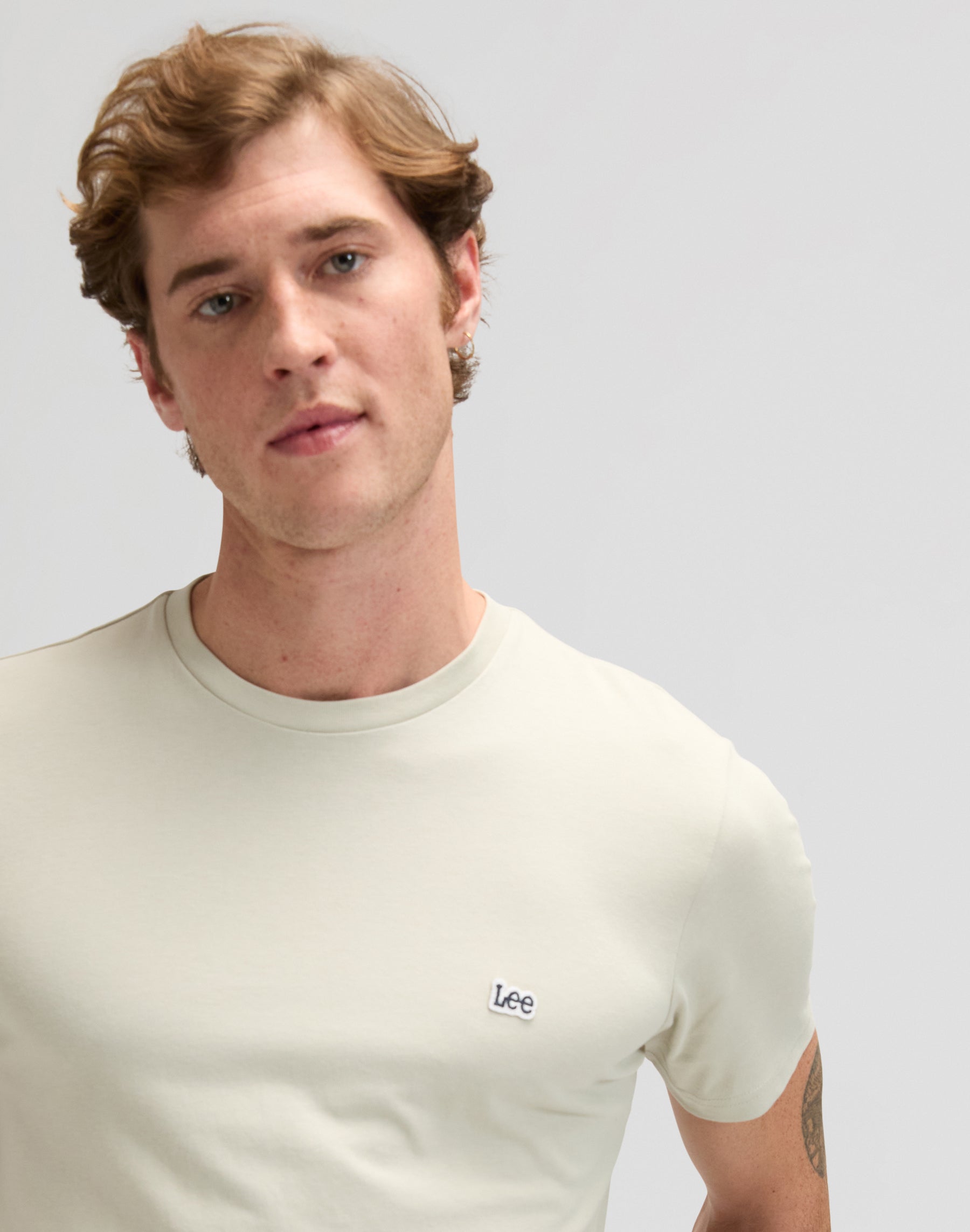 SS Patch Logo Tee in Cove