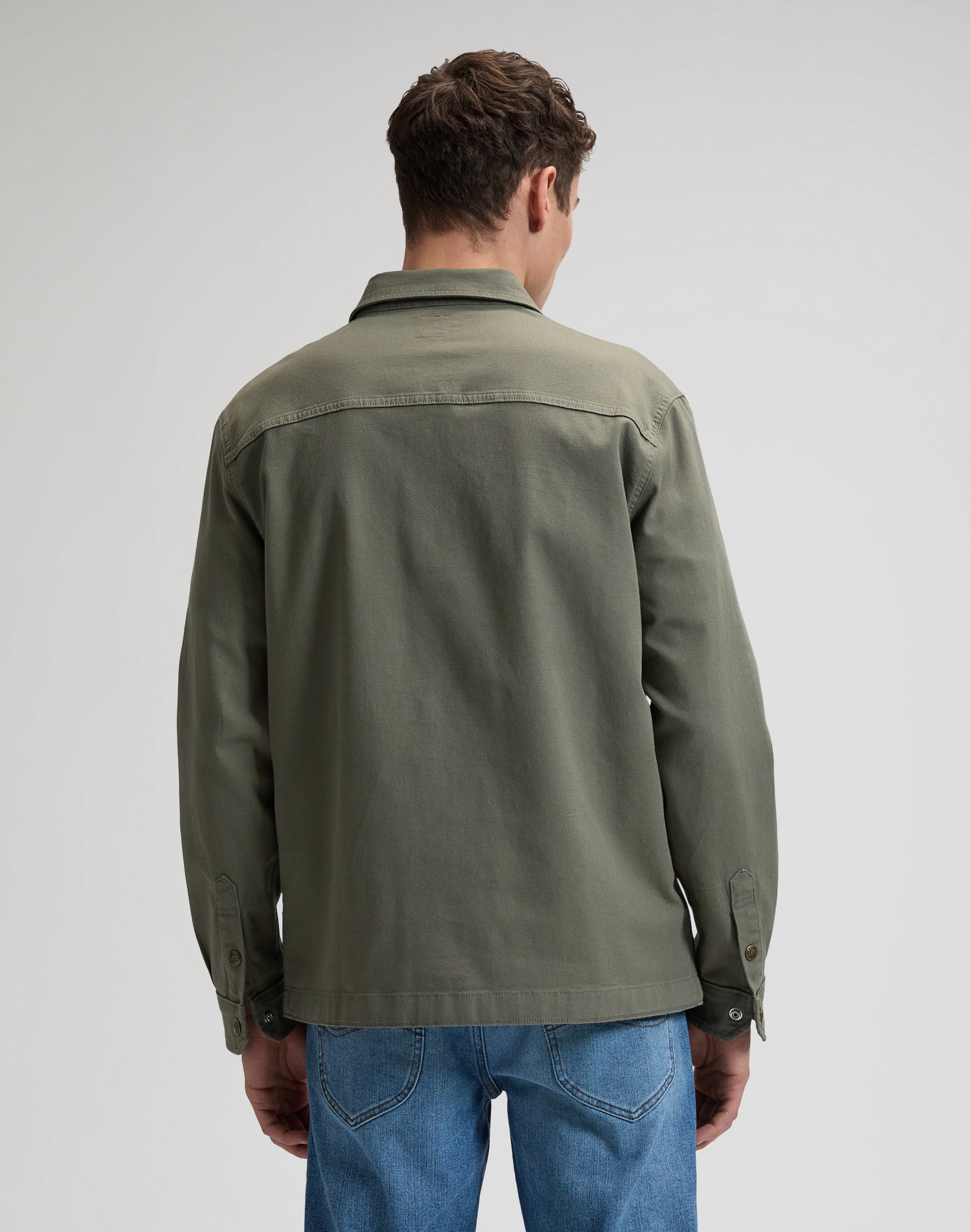 2-pocket overshirt in lichen olive Shirts Lee