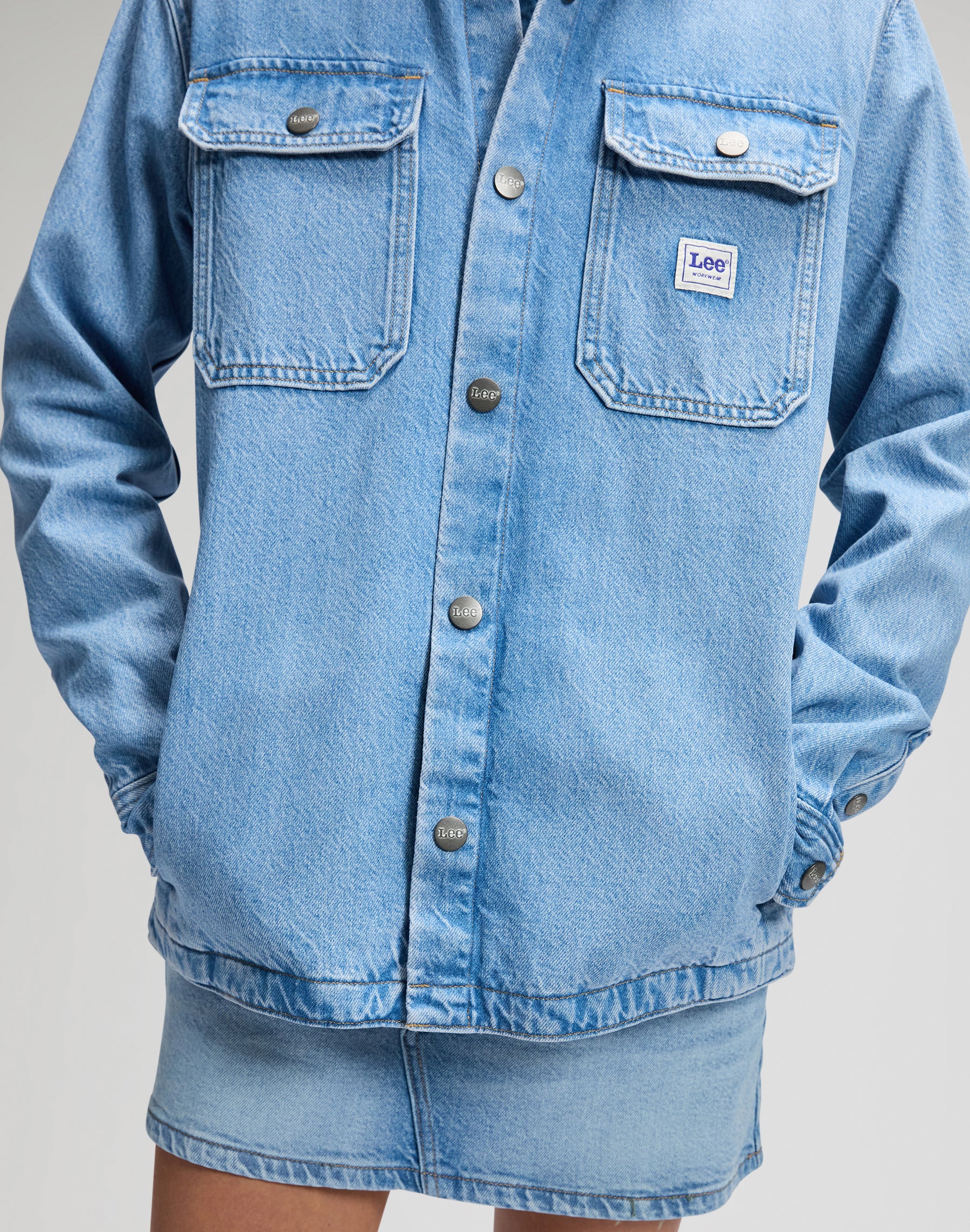 Workwear overshirt in Just Me