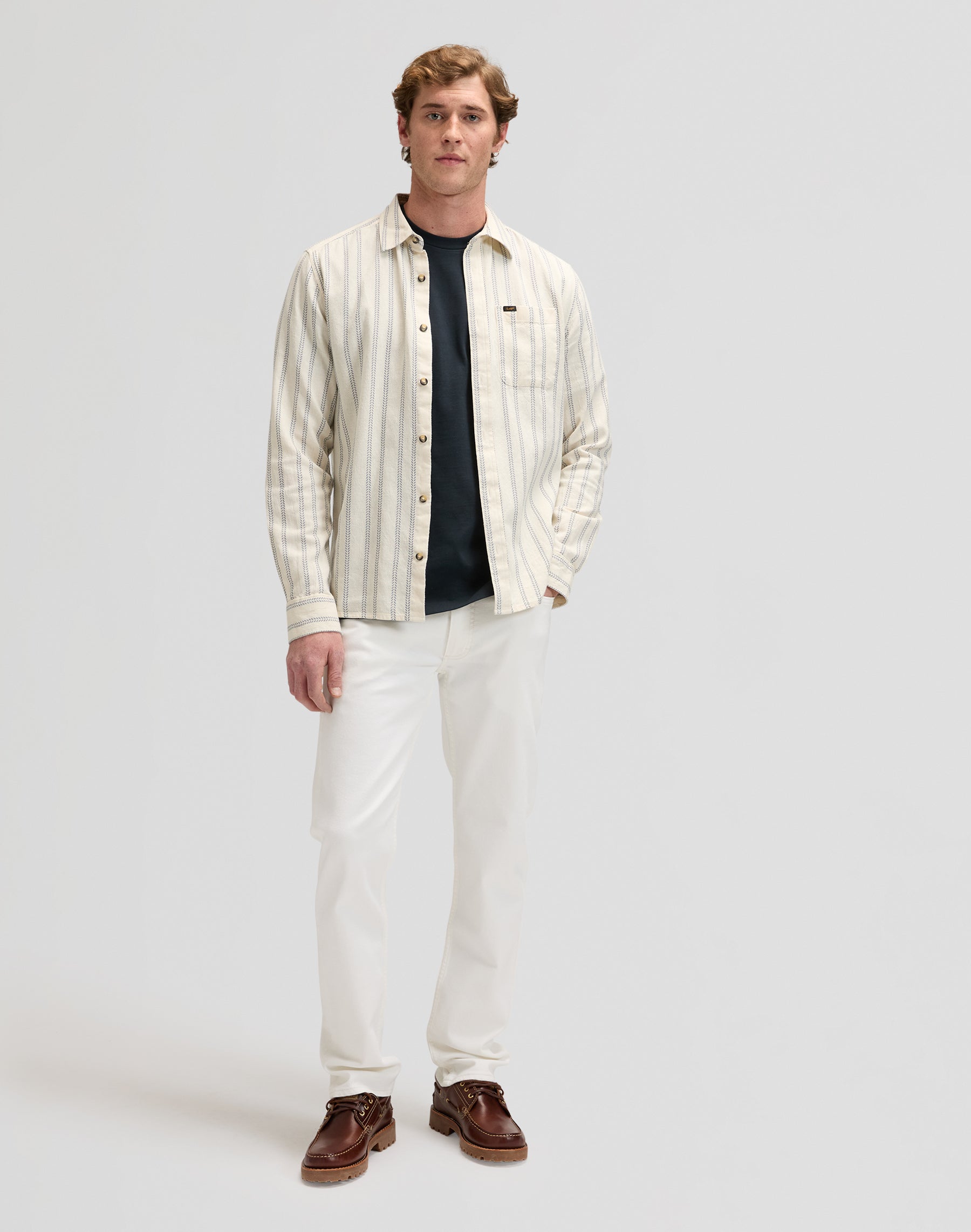 Workwear tee in Rebel Navy