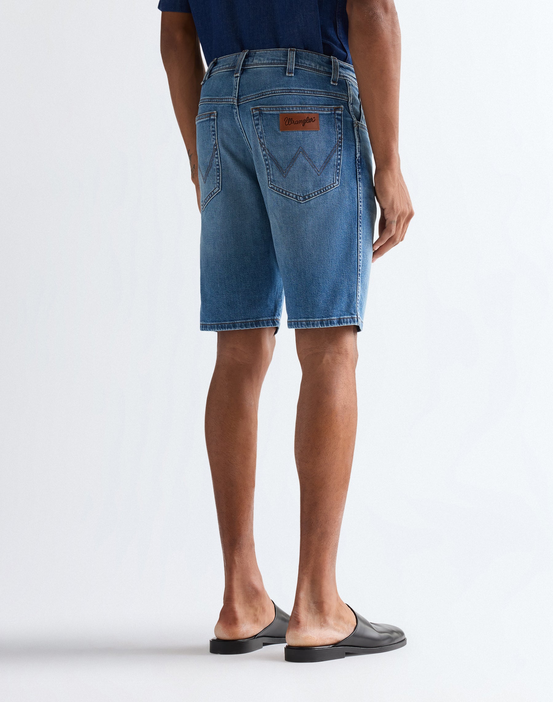 Texas shorts in Harbor Blue denim shorts Wrangler