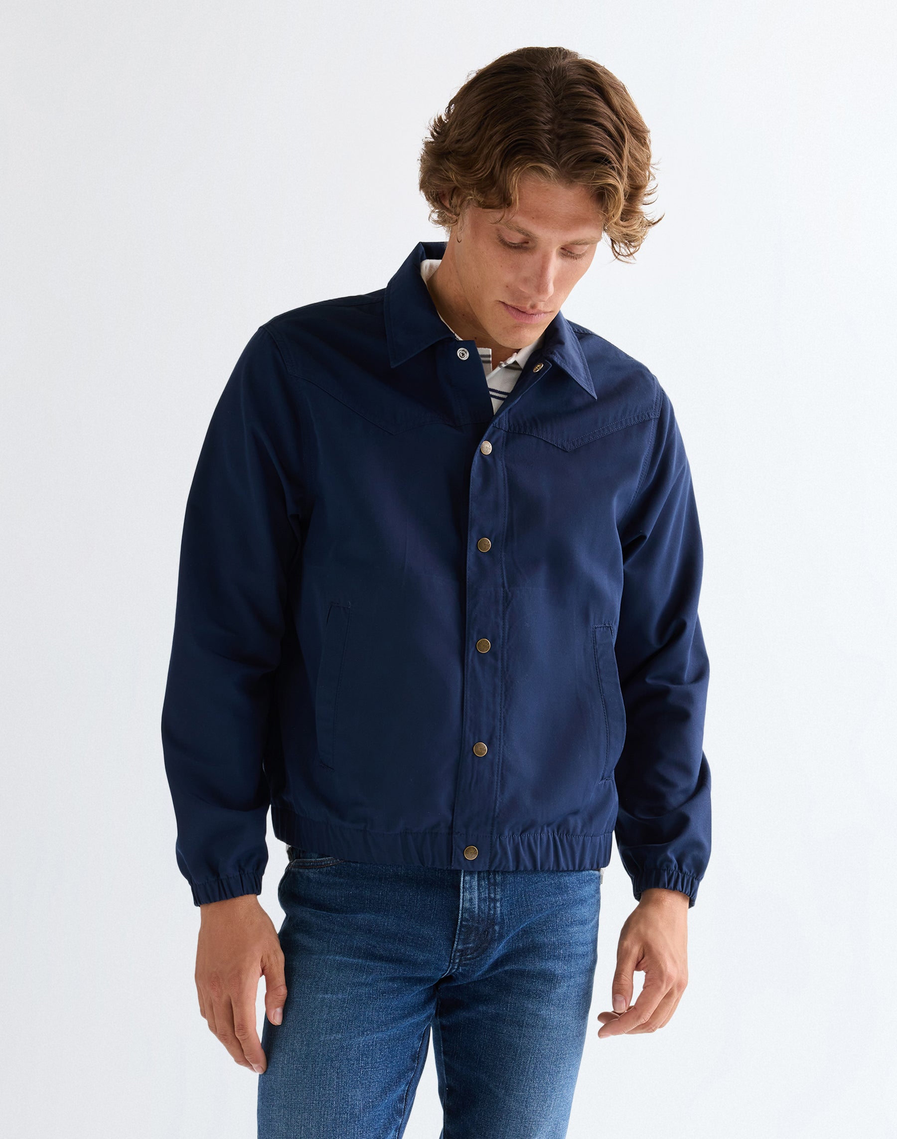 Coach jacket in navy
