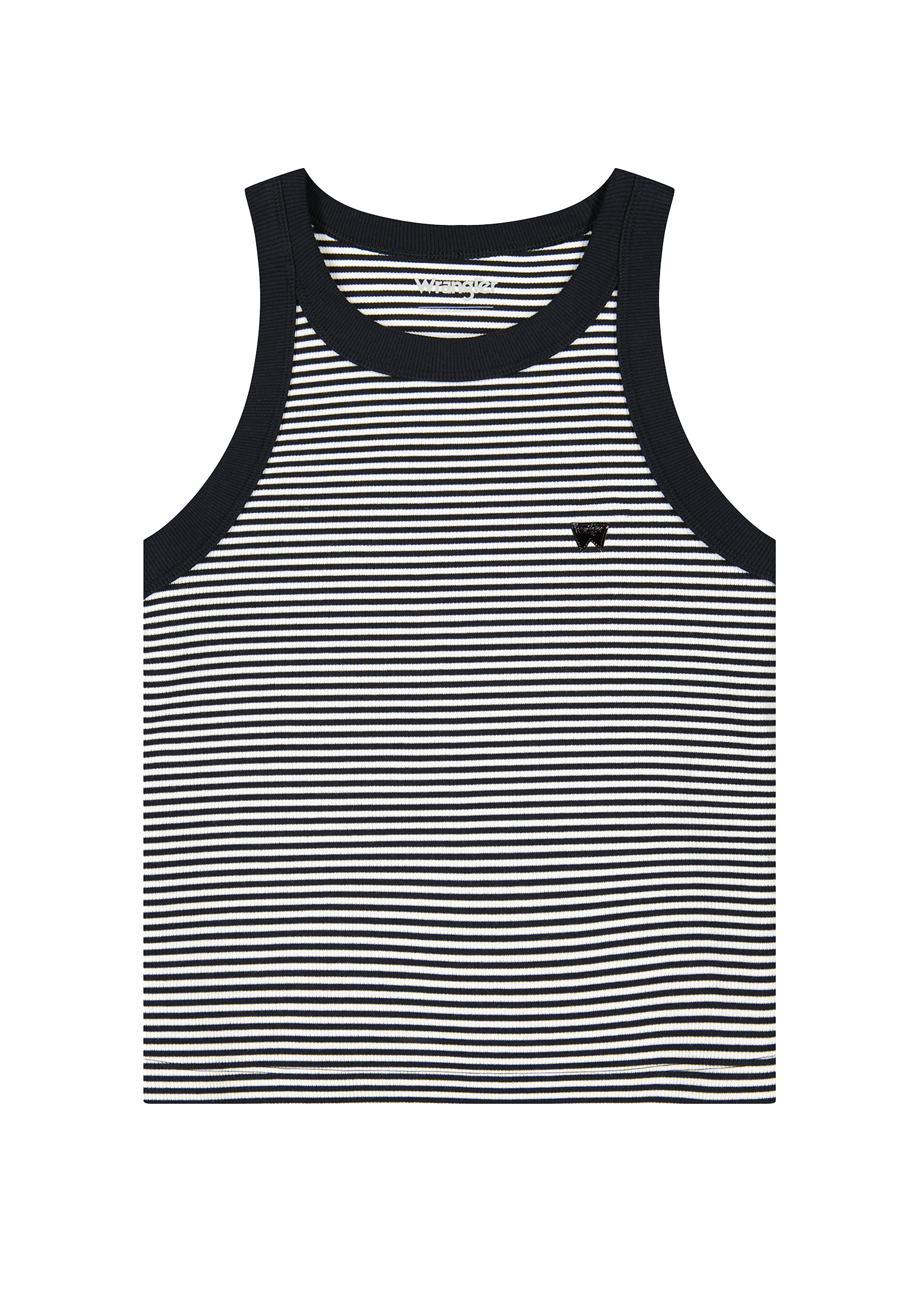 Wrestler tank top in black