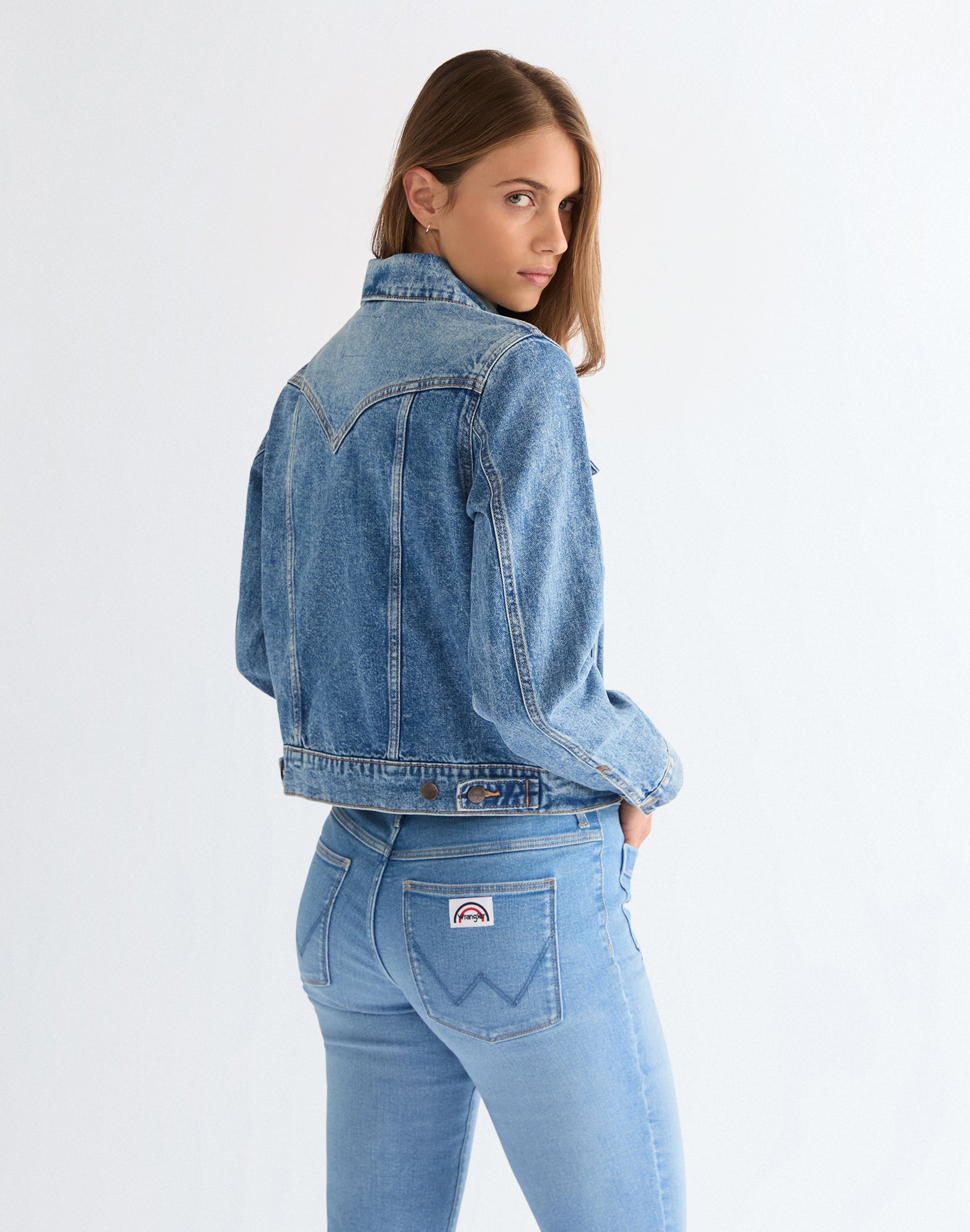 Western in Blue Bird Jackets Wrangler