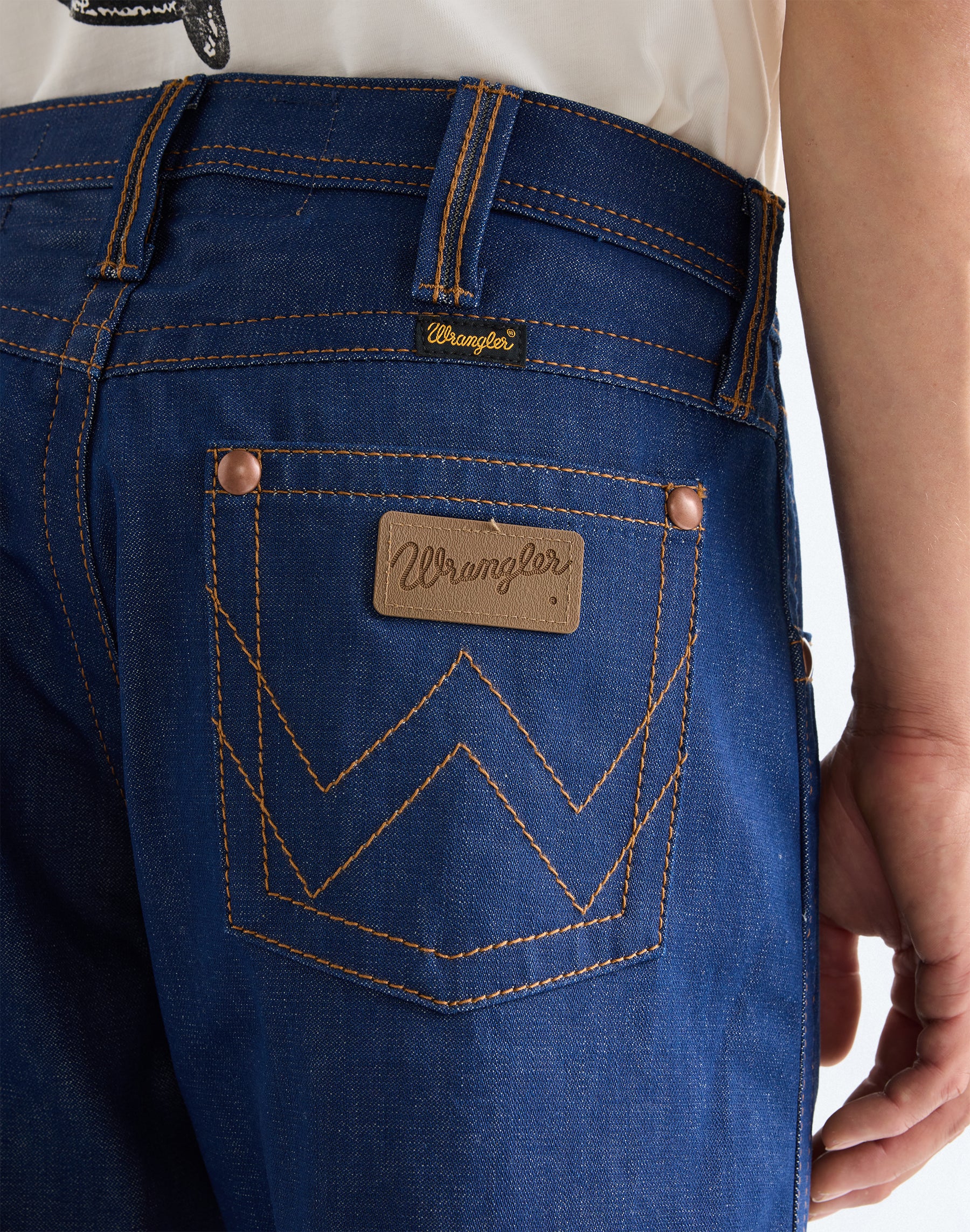 Super Wrangler jeans in raw