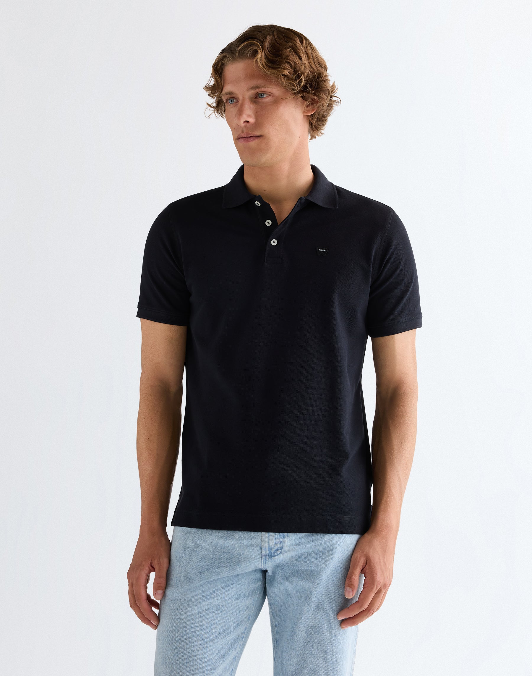 Polo Shirt in Black