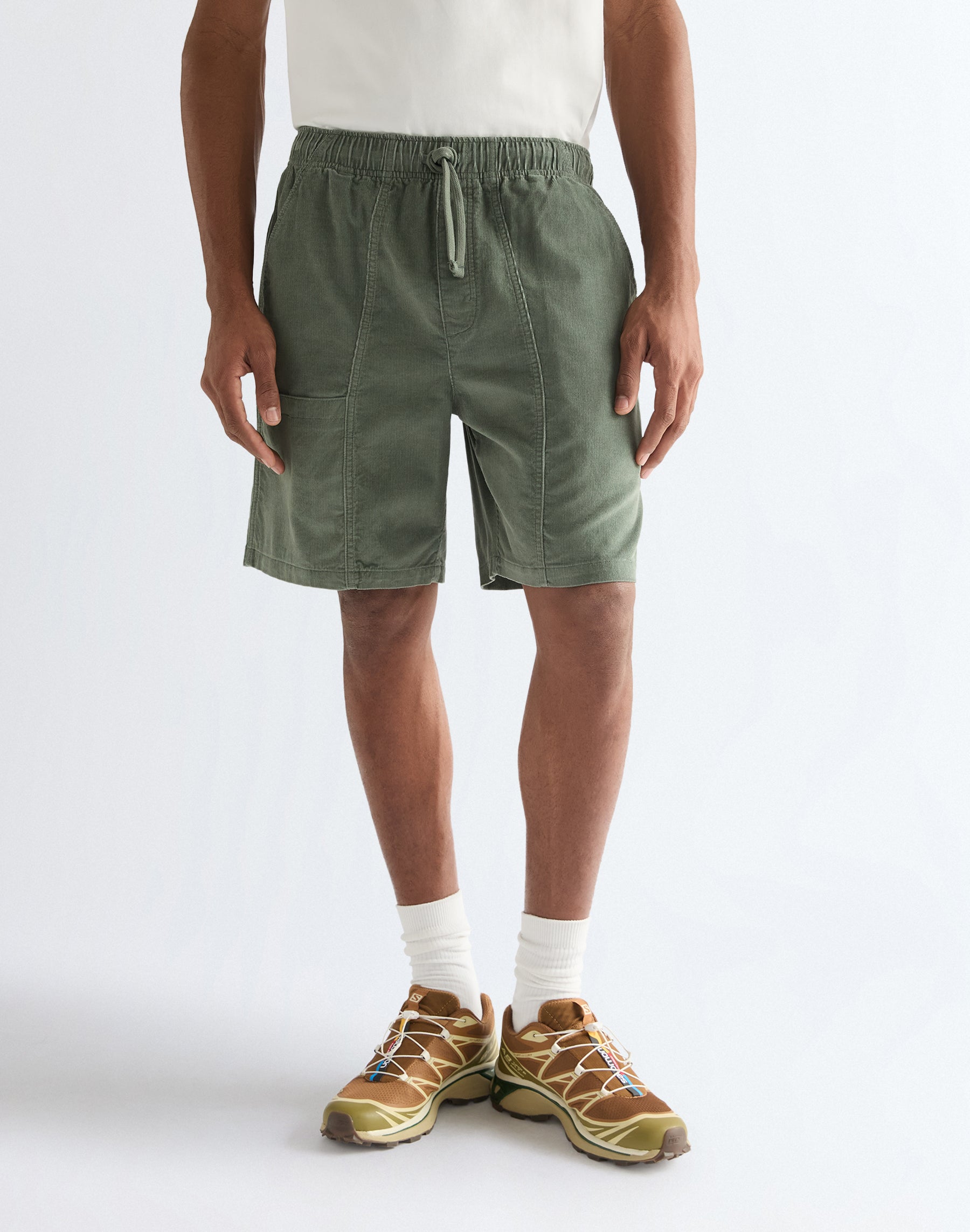 Vinla Shorts in Agave Green