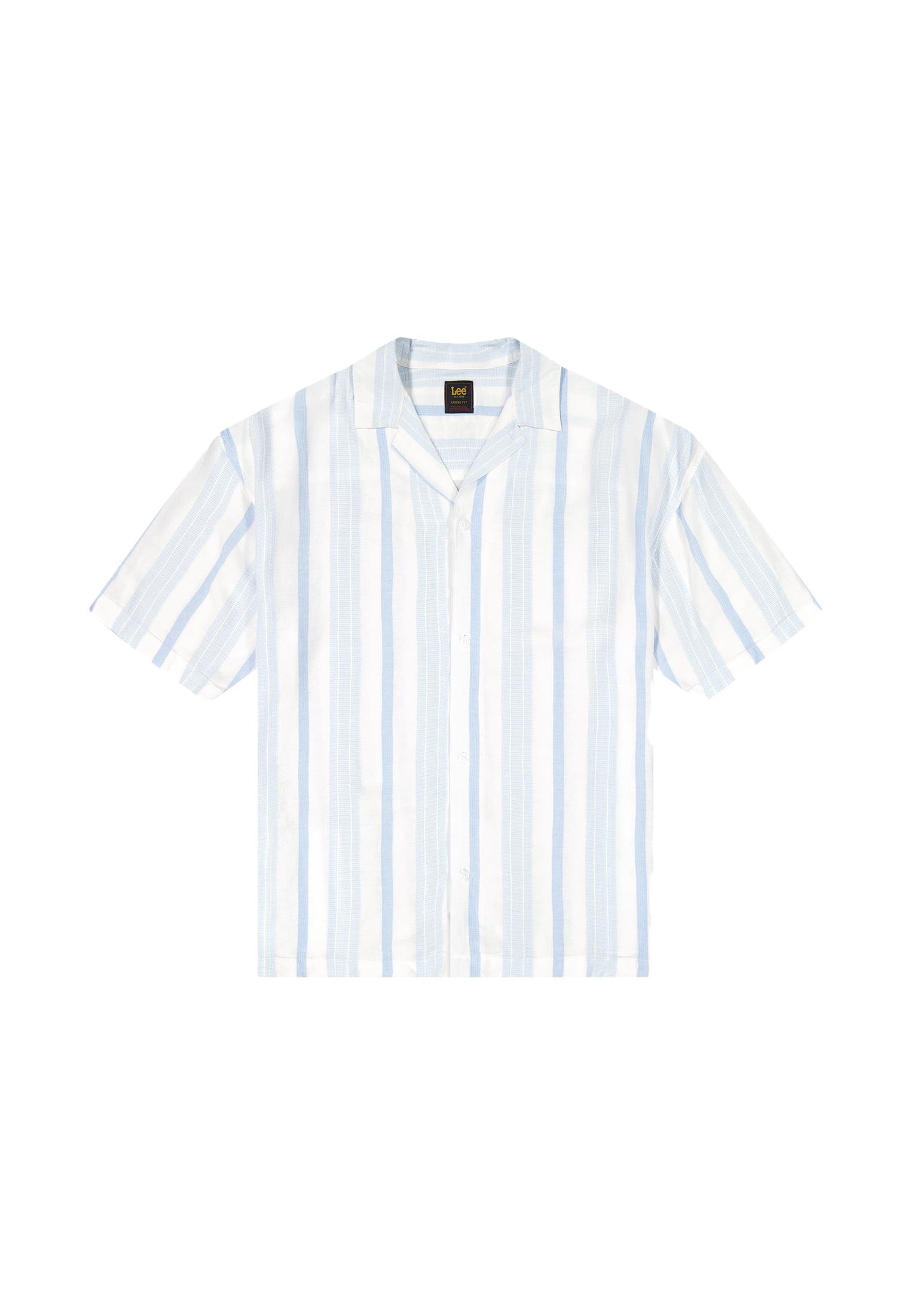 Rlx Resort Shirt in Beau Blue Stripe Shirts Lee