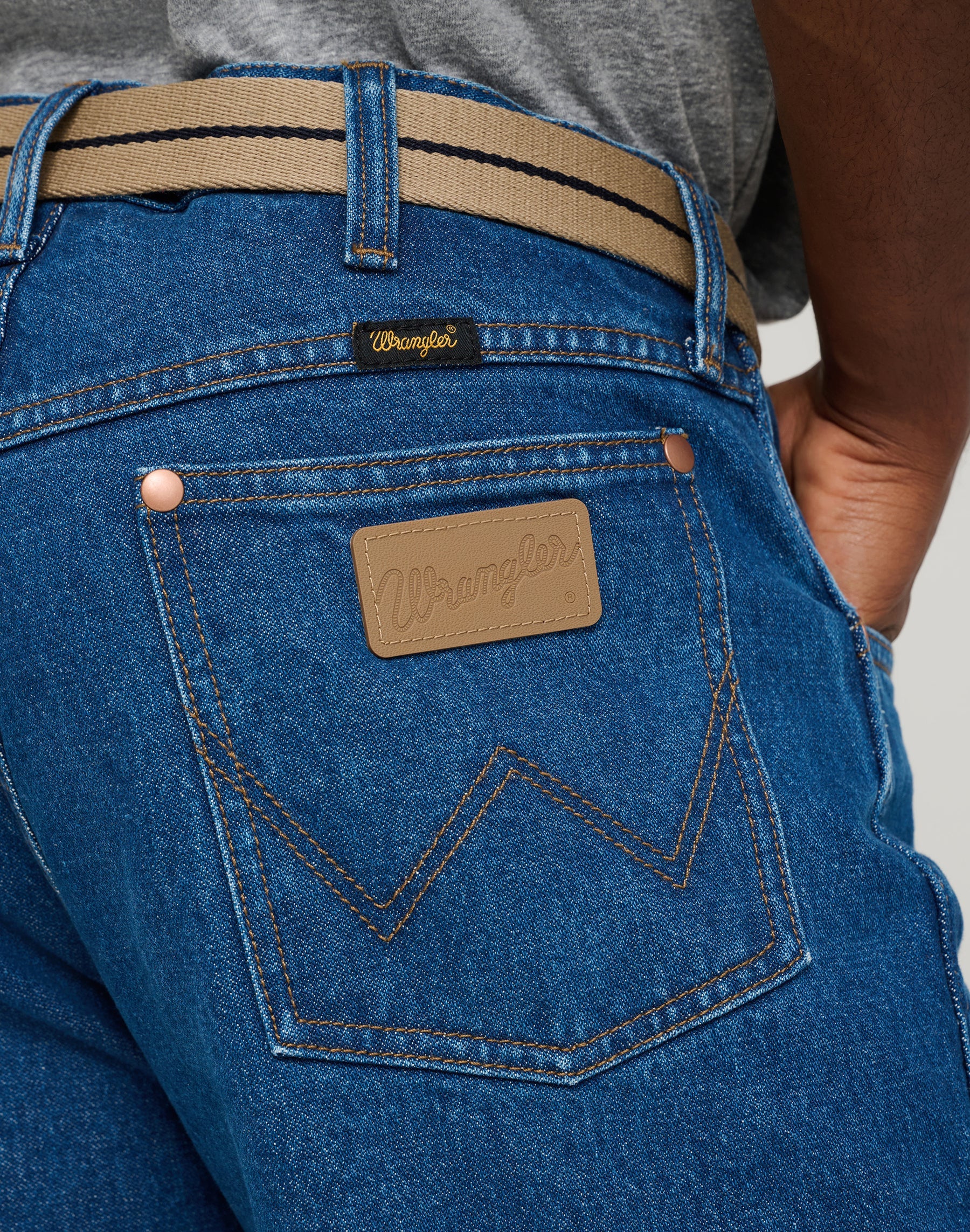 13MWZ in Wrangler Blue Jeans Wrangler