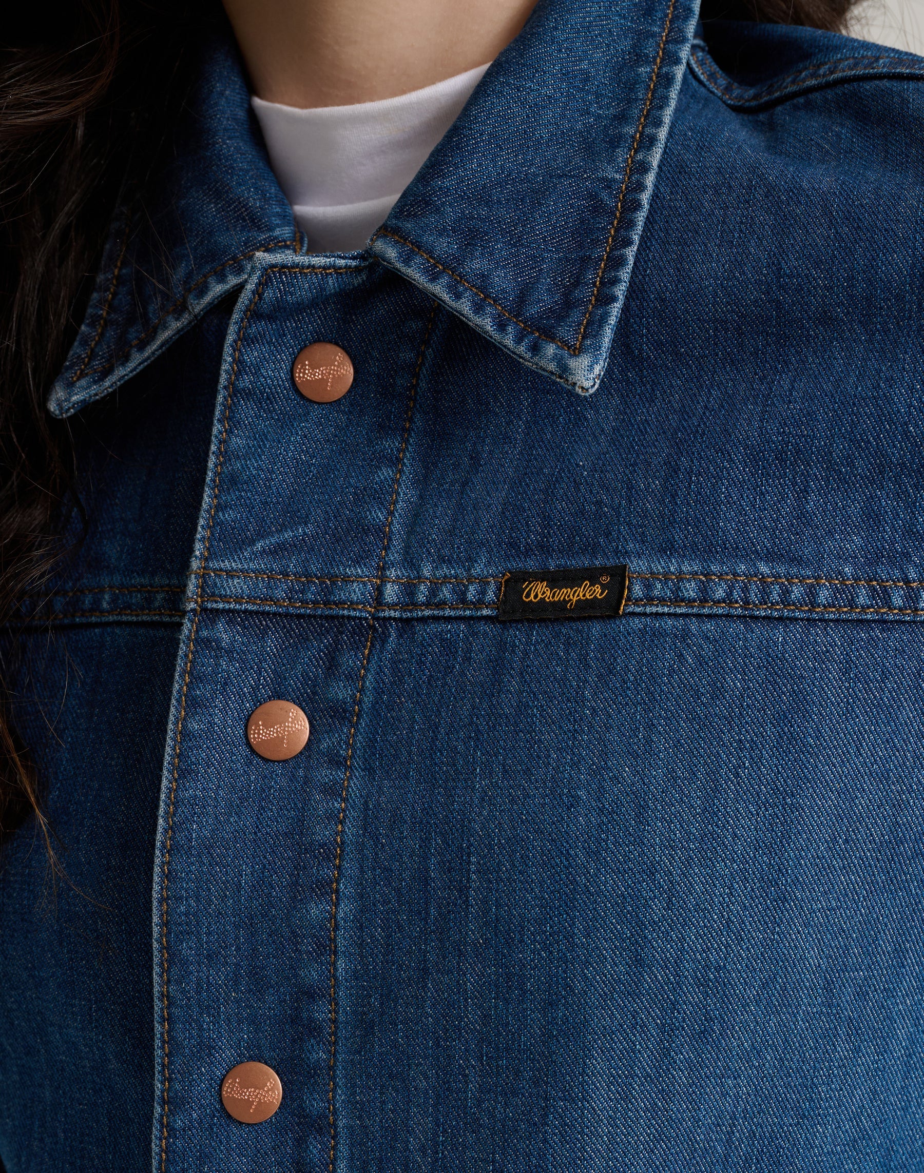 Nancy Jacket in Classic Blue Jackets Wrangler