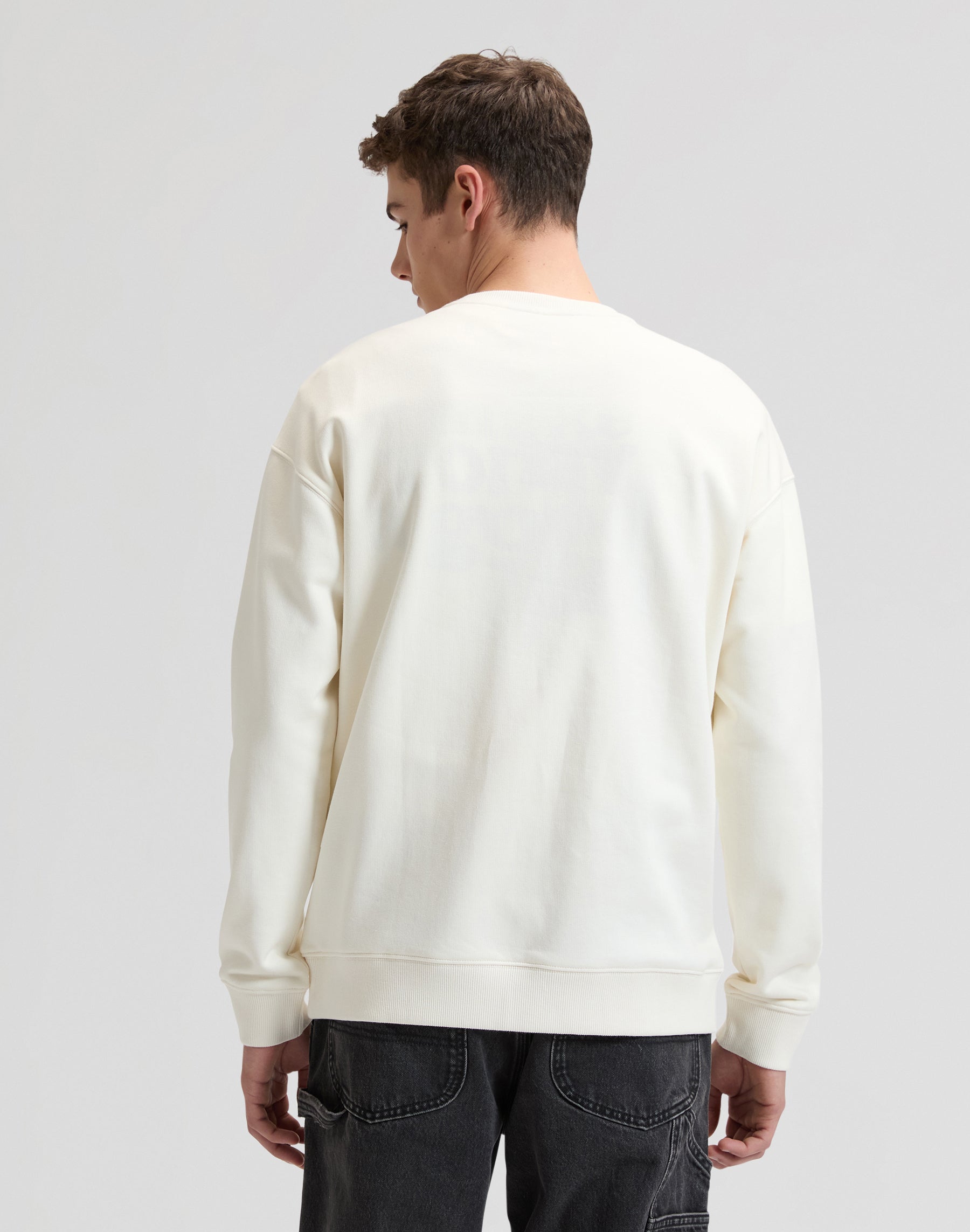 Workwear Ess Crew in Natural