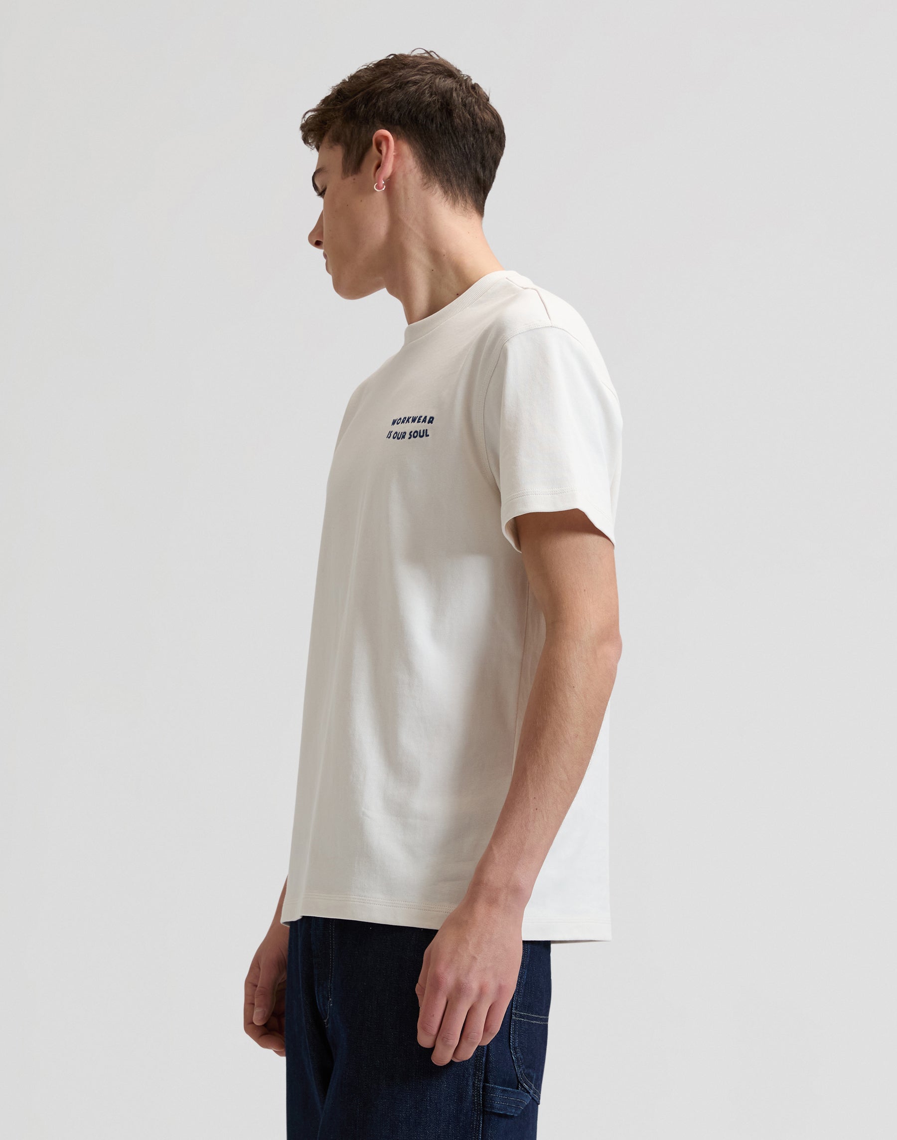 Workwear Soul Tee in Natural