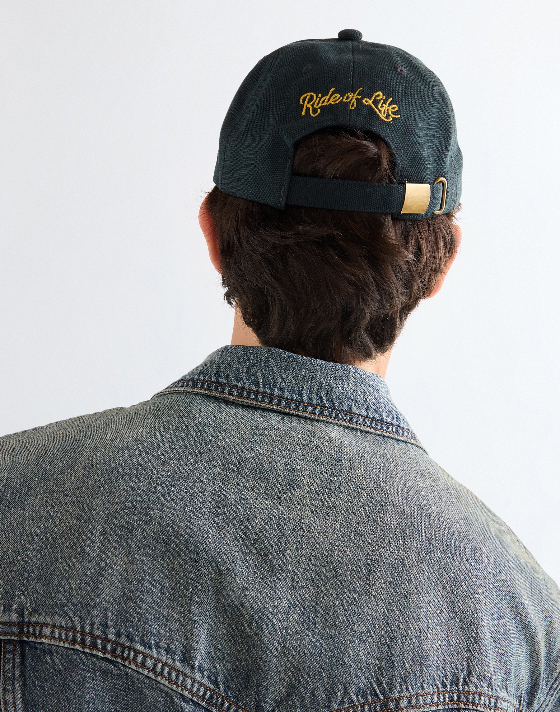 Rope Logo Cap in Navy
