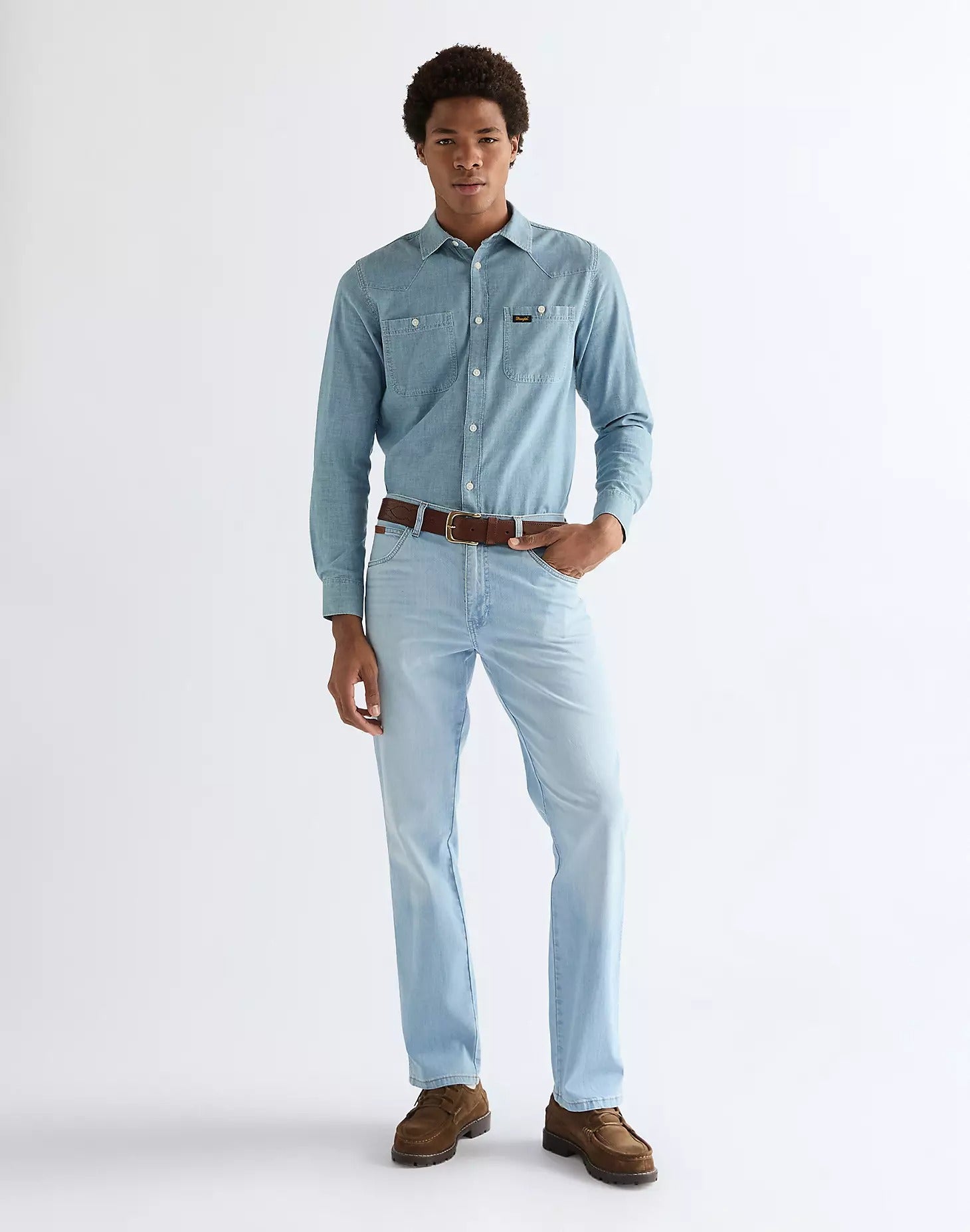 Western Belt in Dark Brown