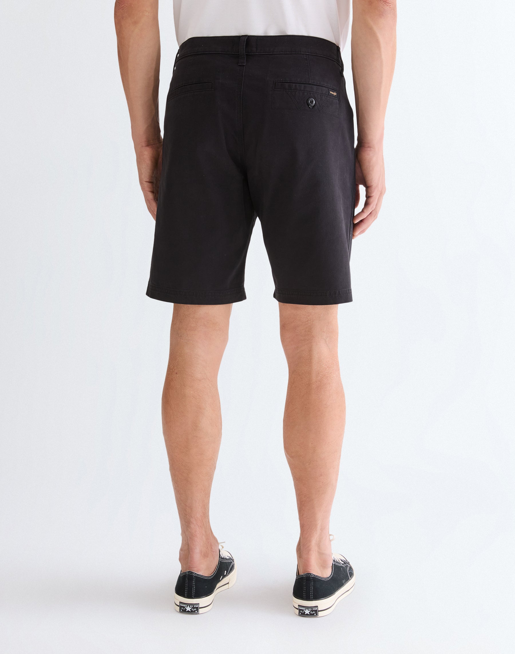 Chino shorts in caviar shorts Wrangler