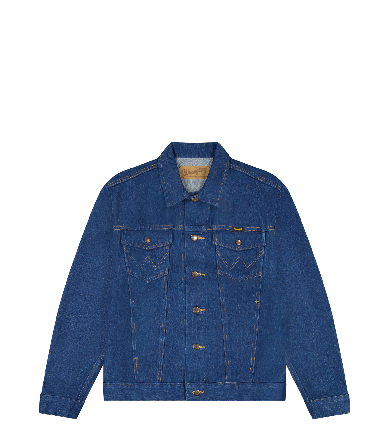 Cowboy Cut Jacket in Prewashed Indigo