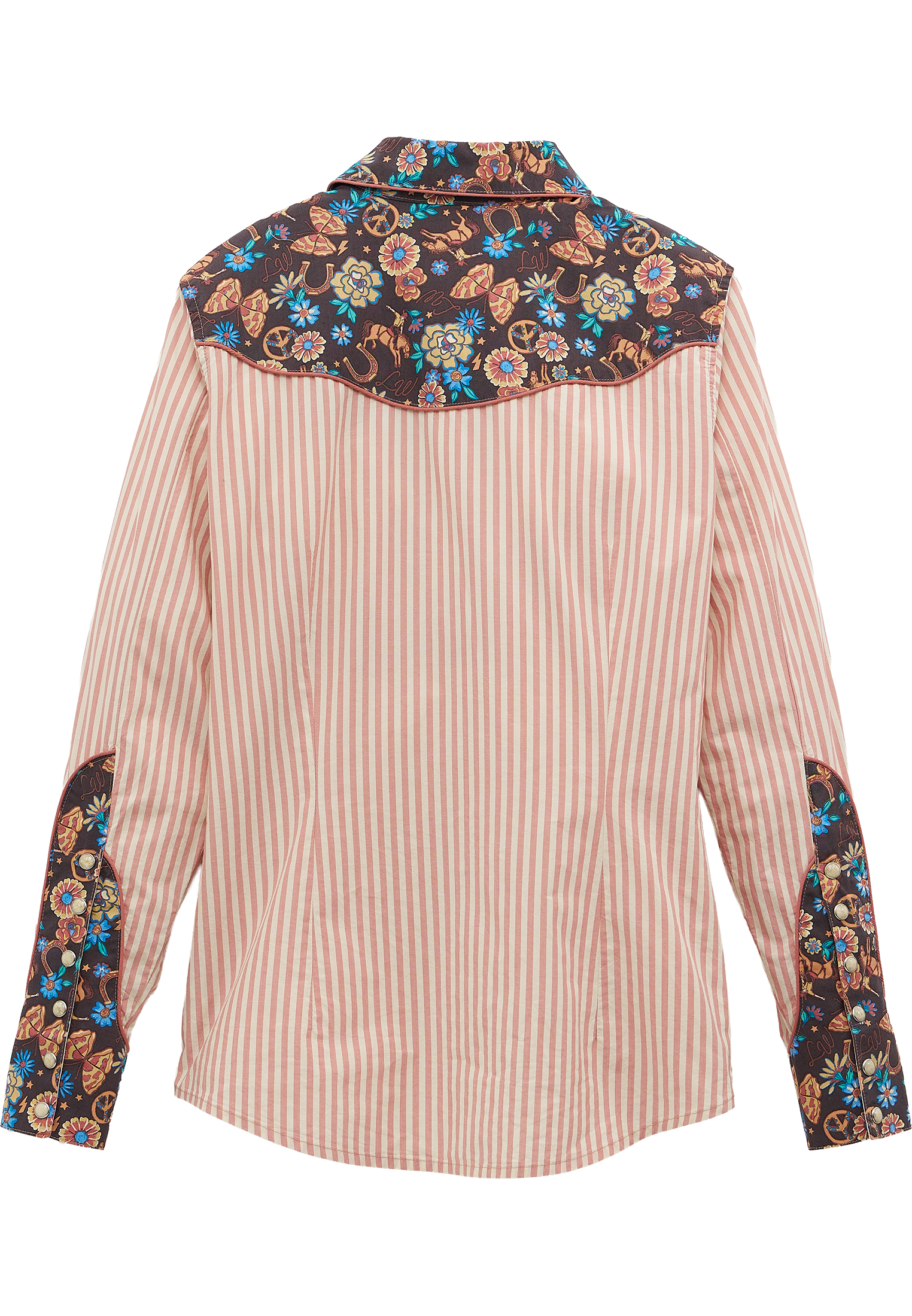 Prairie print shirt in pink
