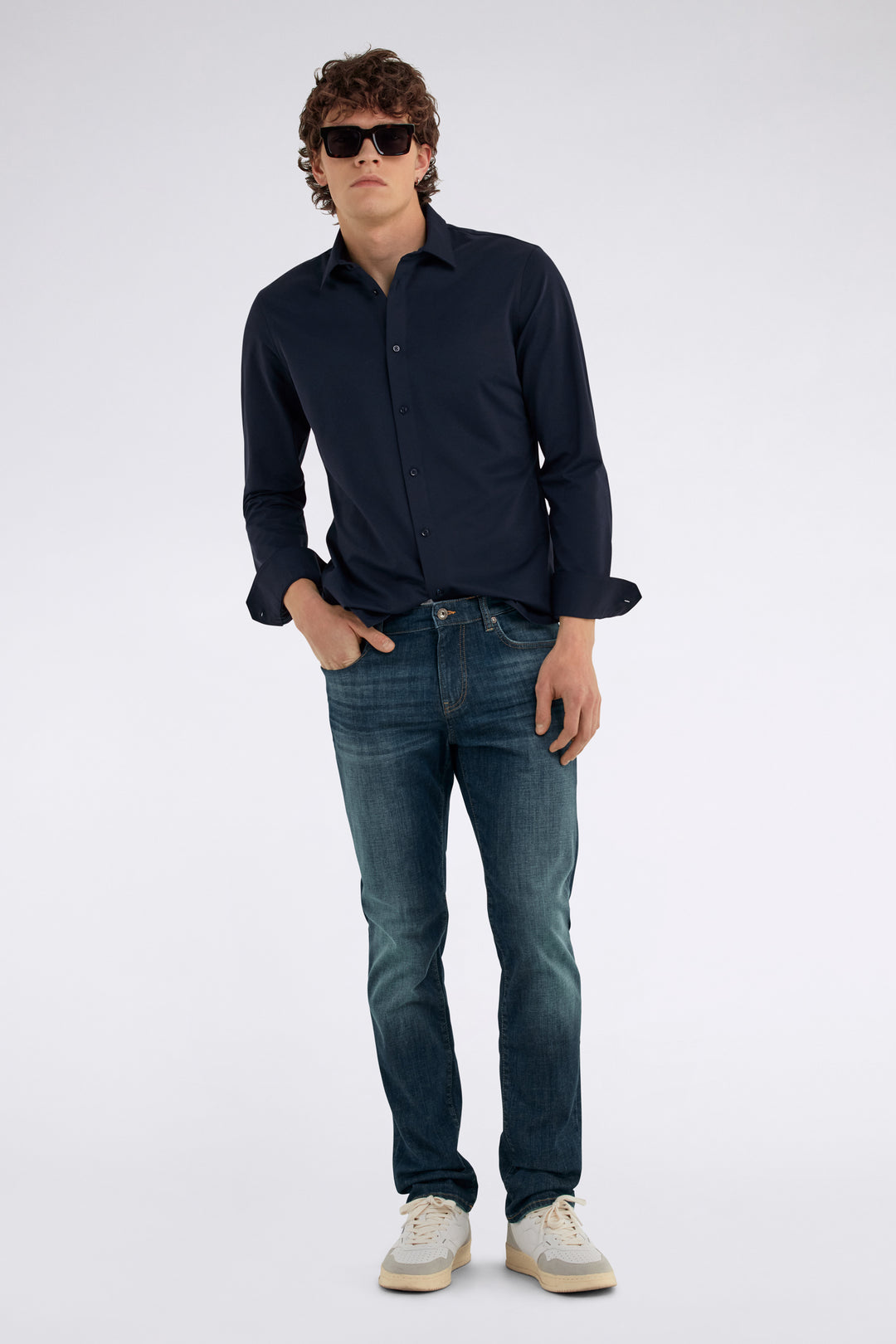 Kin/S in Navy Blue Shirts GAS