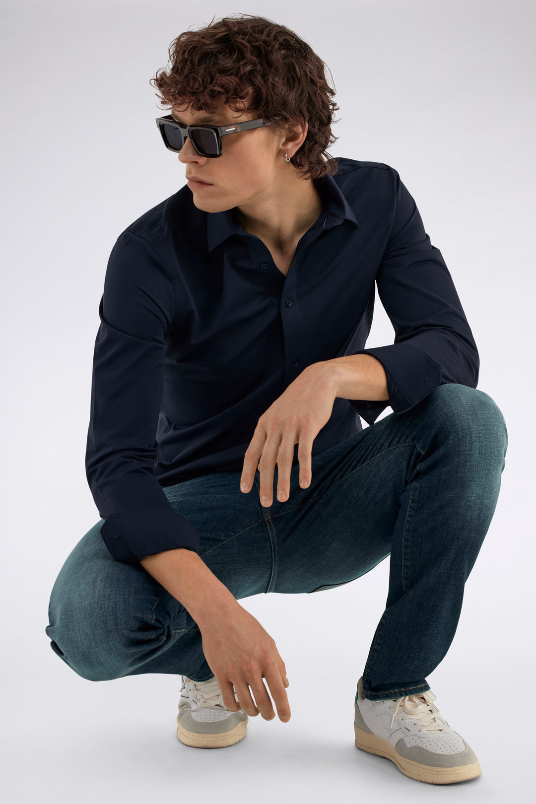 Kin/S in Navy Blue Shirts GAS
