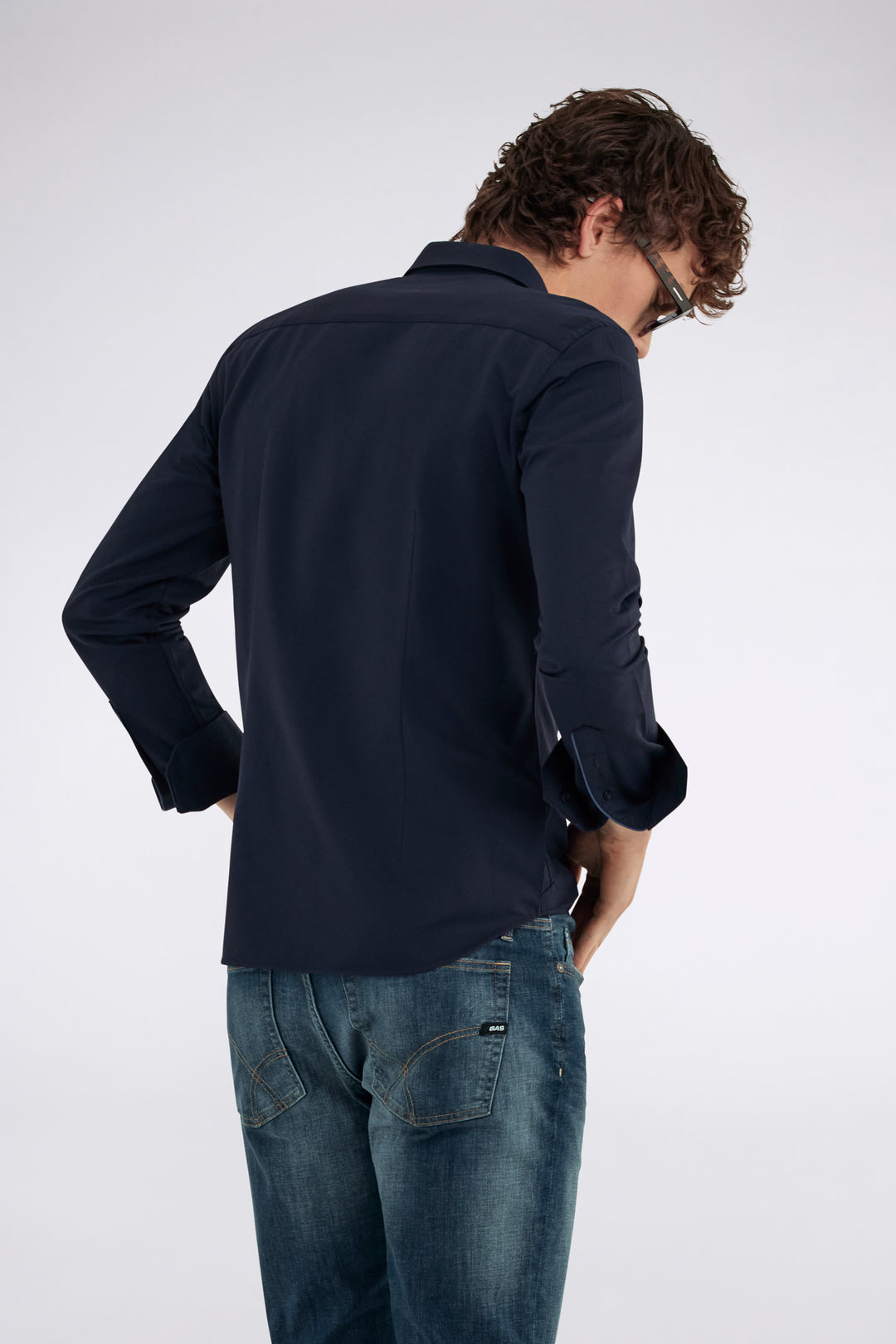Kin/S in Navy Blue Shirts GAS