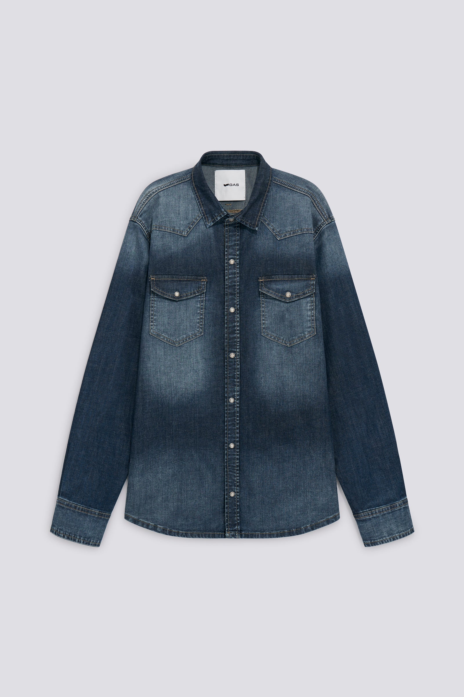 Kant New in Rags Mid Dark Shirts GAS