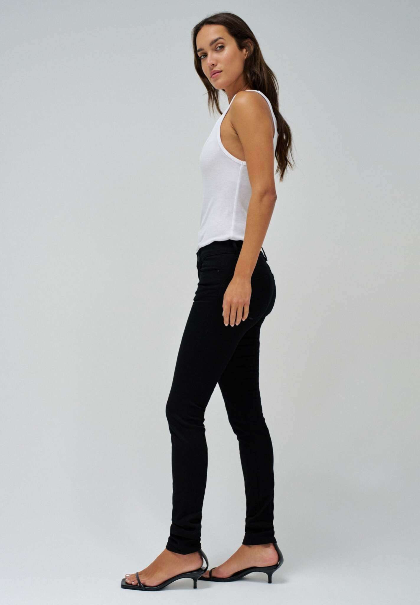 Wonder Skinny Push-Up in Black Jeans Salsa Jeans