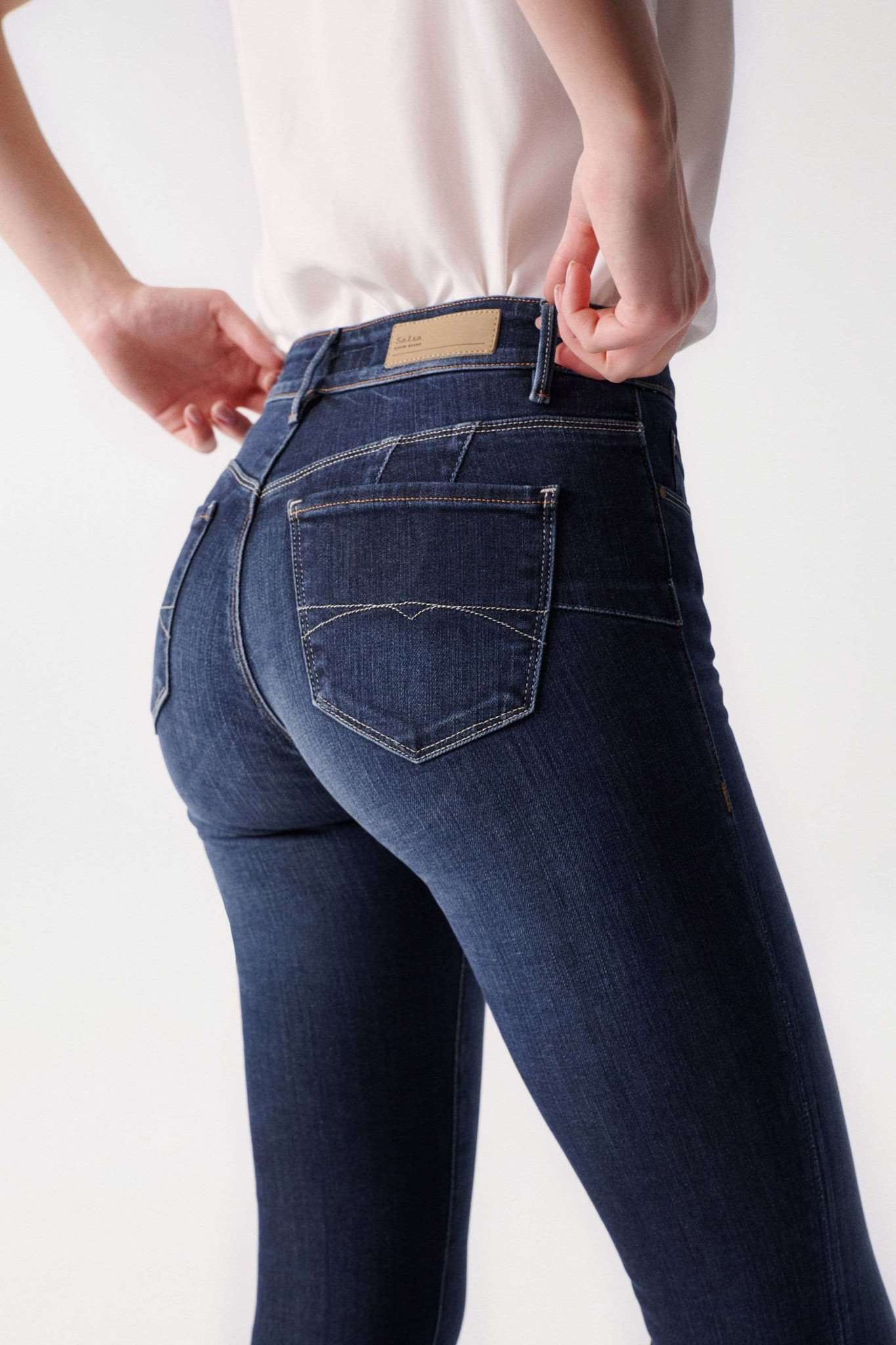 Destiny Skinny in Dark Wash Jeans Salsa Jeans
