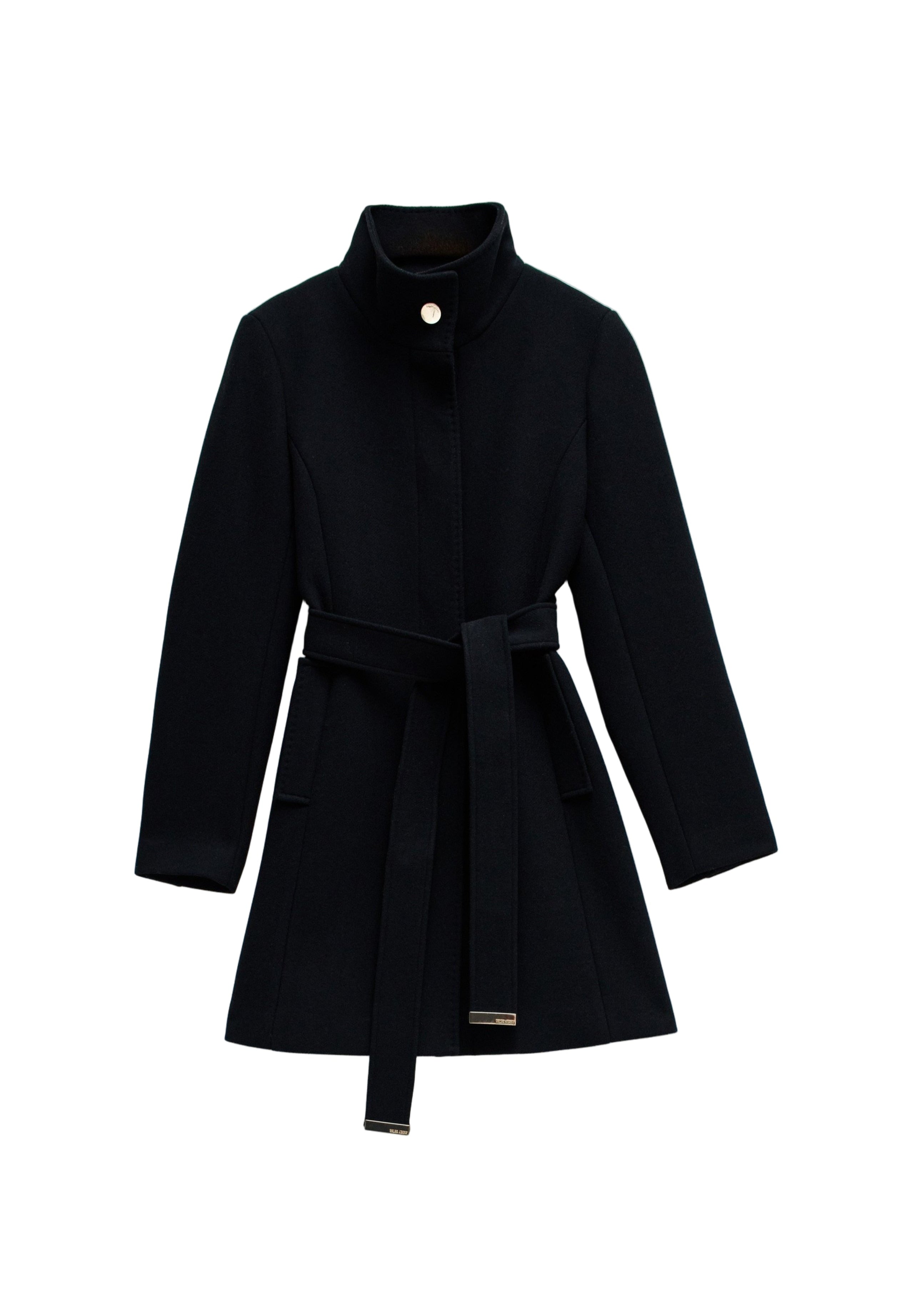 The Reimagined Wool Coat in Black Jackets Salsa Jeans