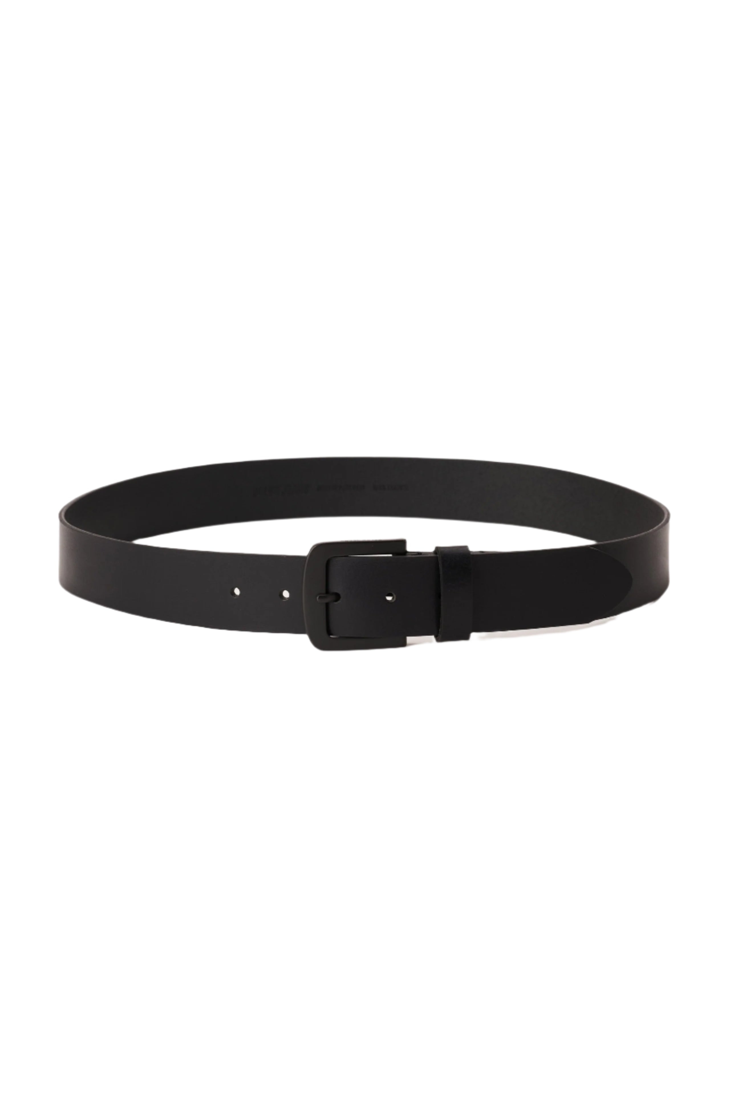 Basic Leather Belt in Black Belt Salsa Jeans