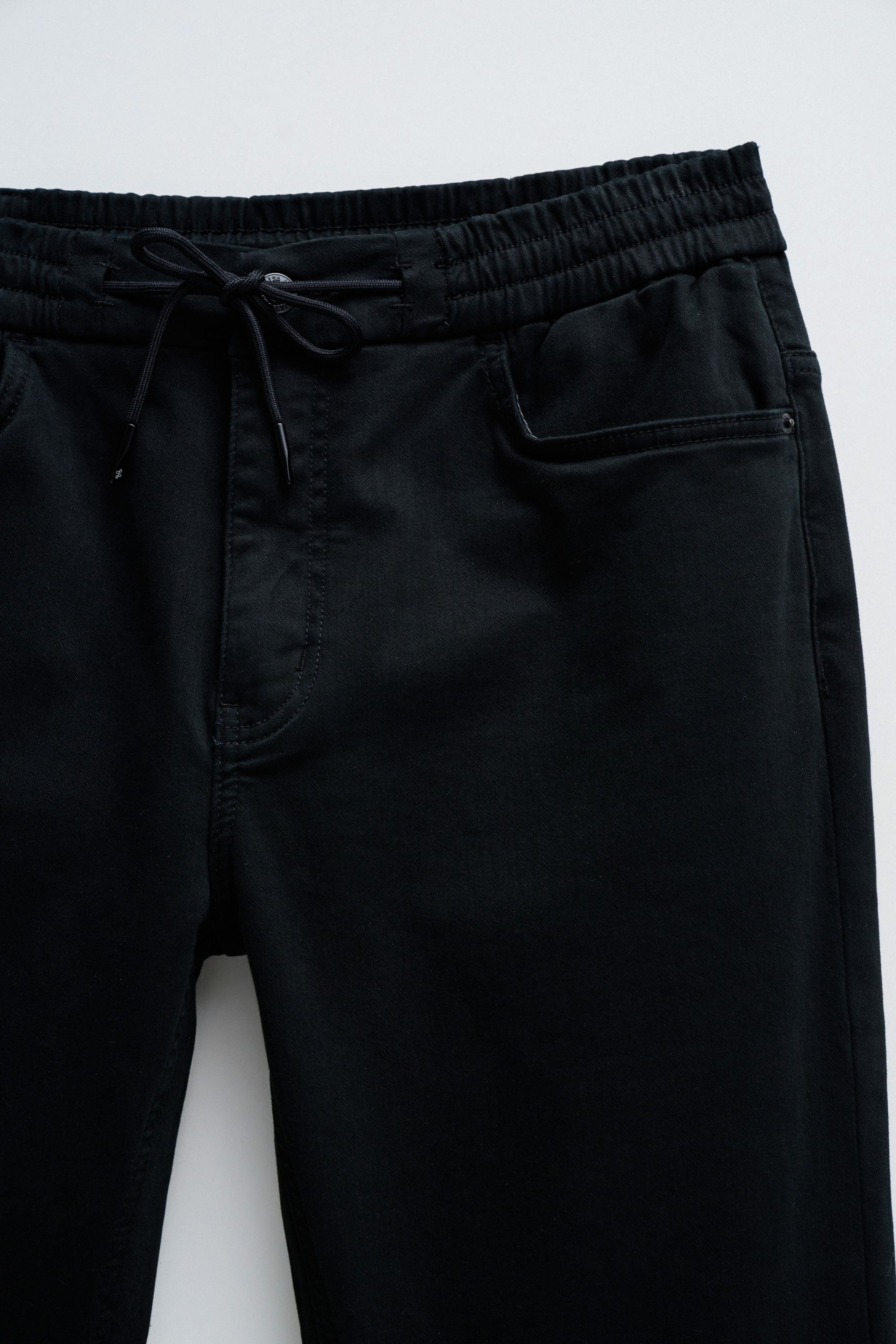 Regular Jogger S-Activ Colors in Black Pants Salsa Jeans