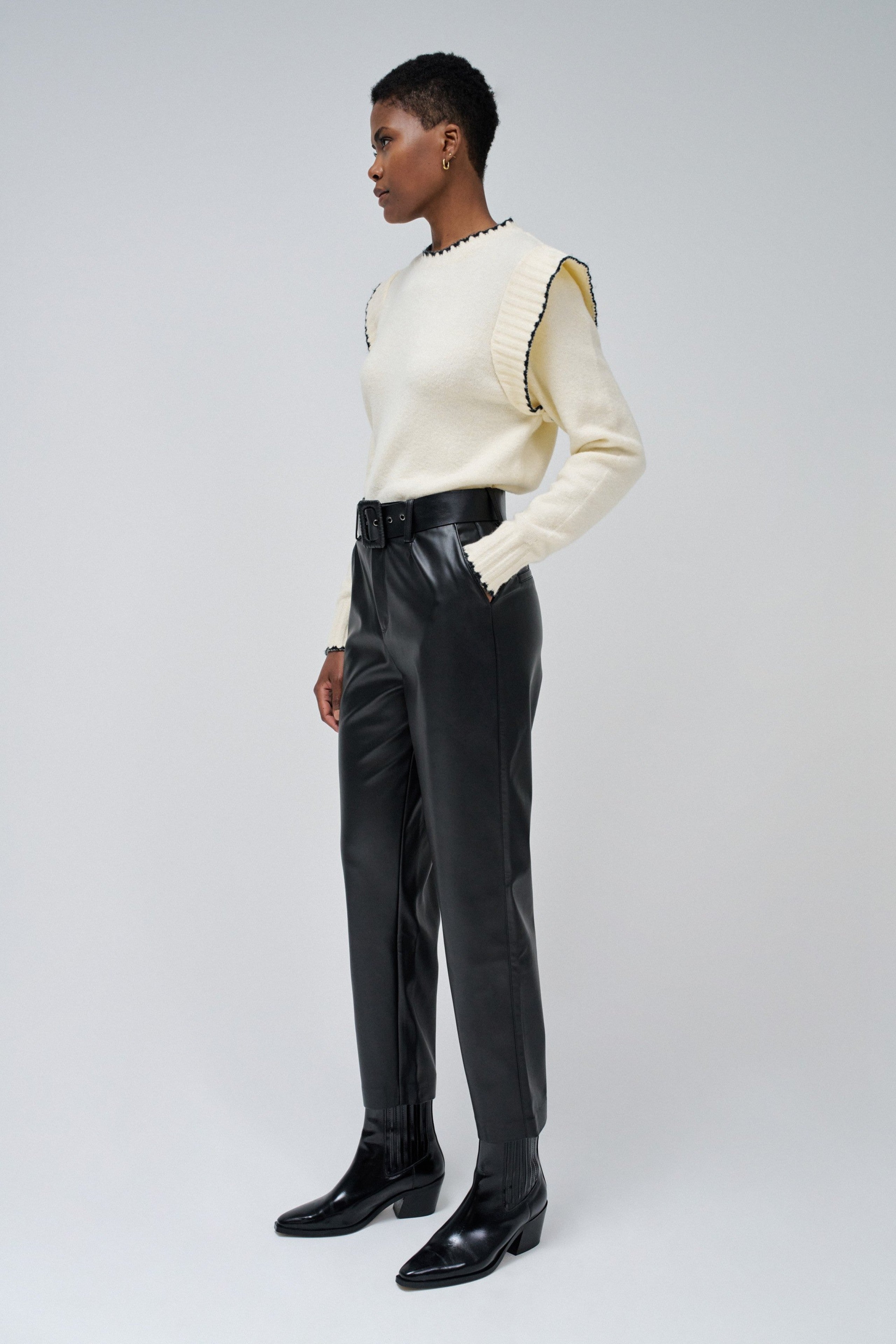Chino in Black Pants Salsa Jeans