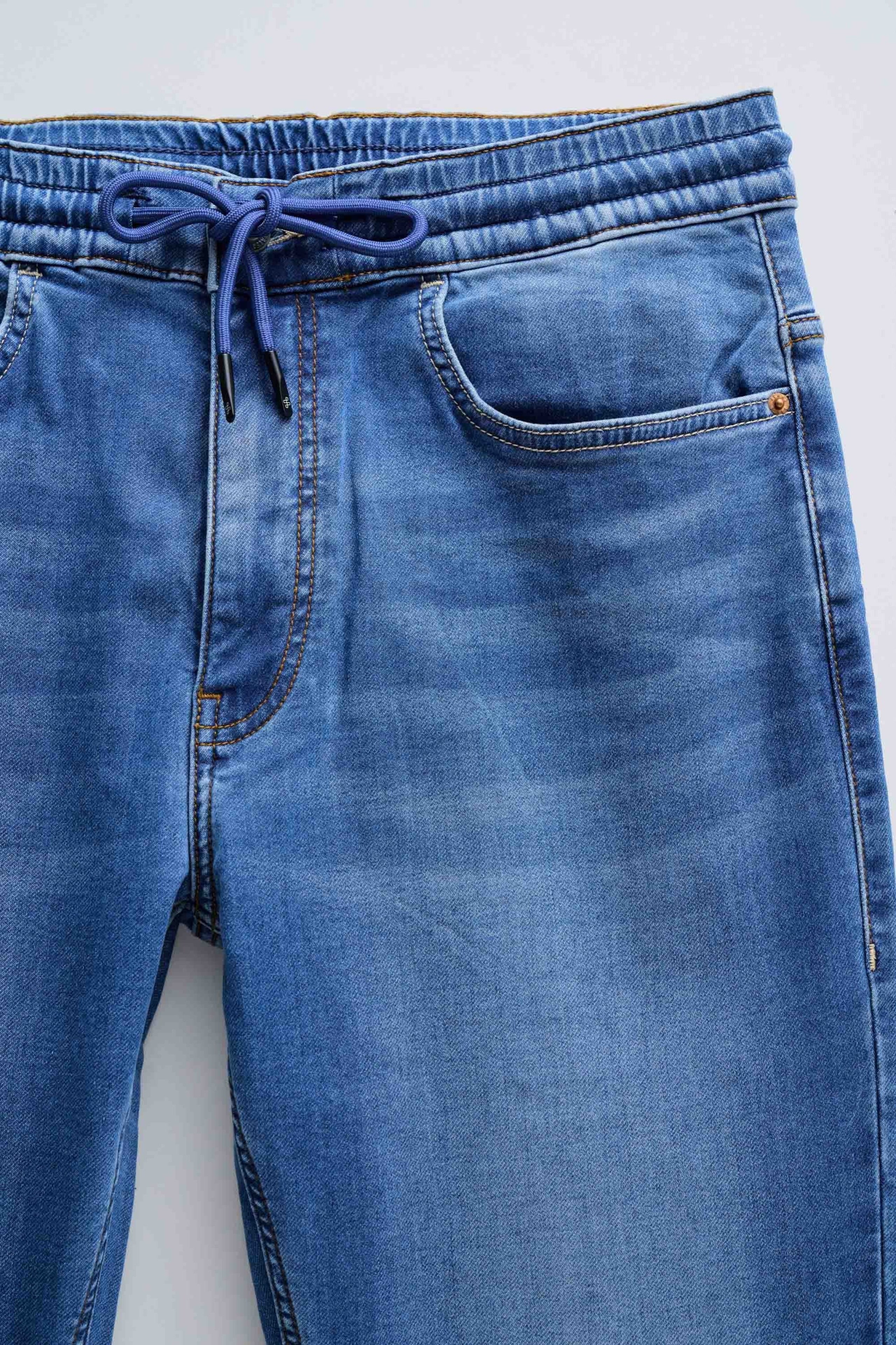 Regular Jogger S-Activ in Medium Light Pants Salsa Jeans