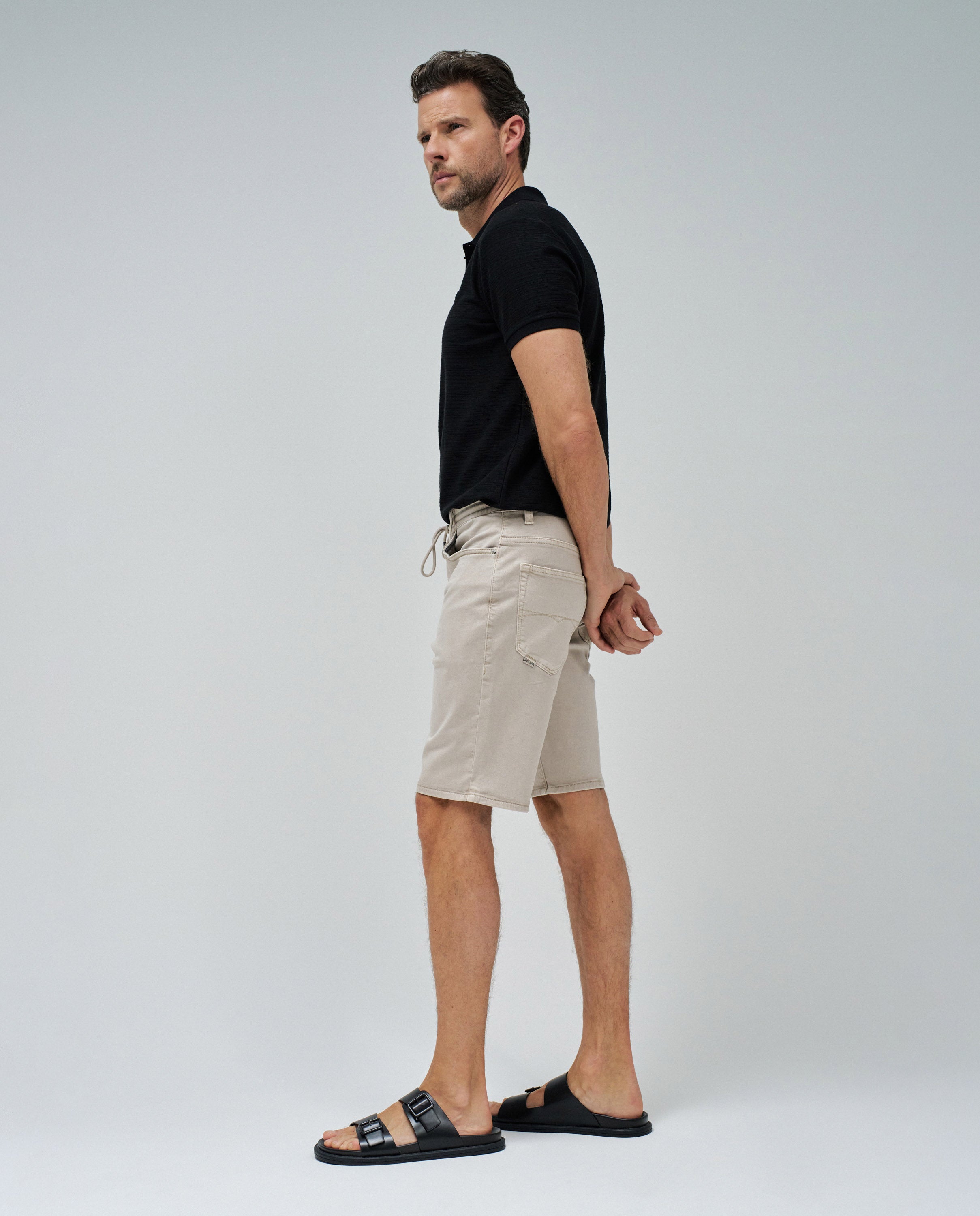 Short Joggers S-Activ in Light Beige Shorts Salsa Jeans