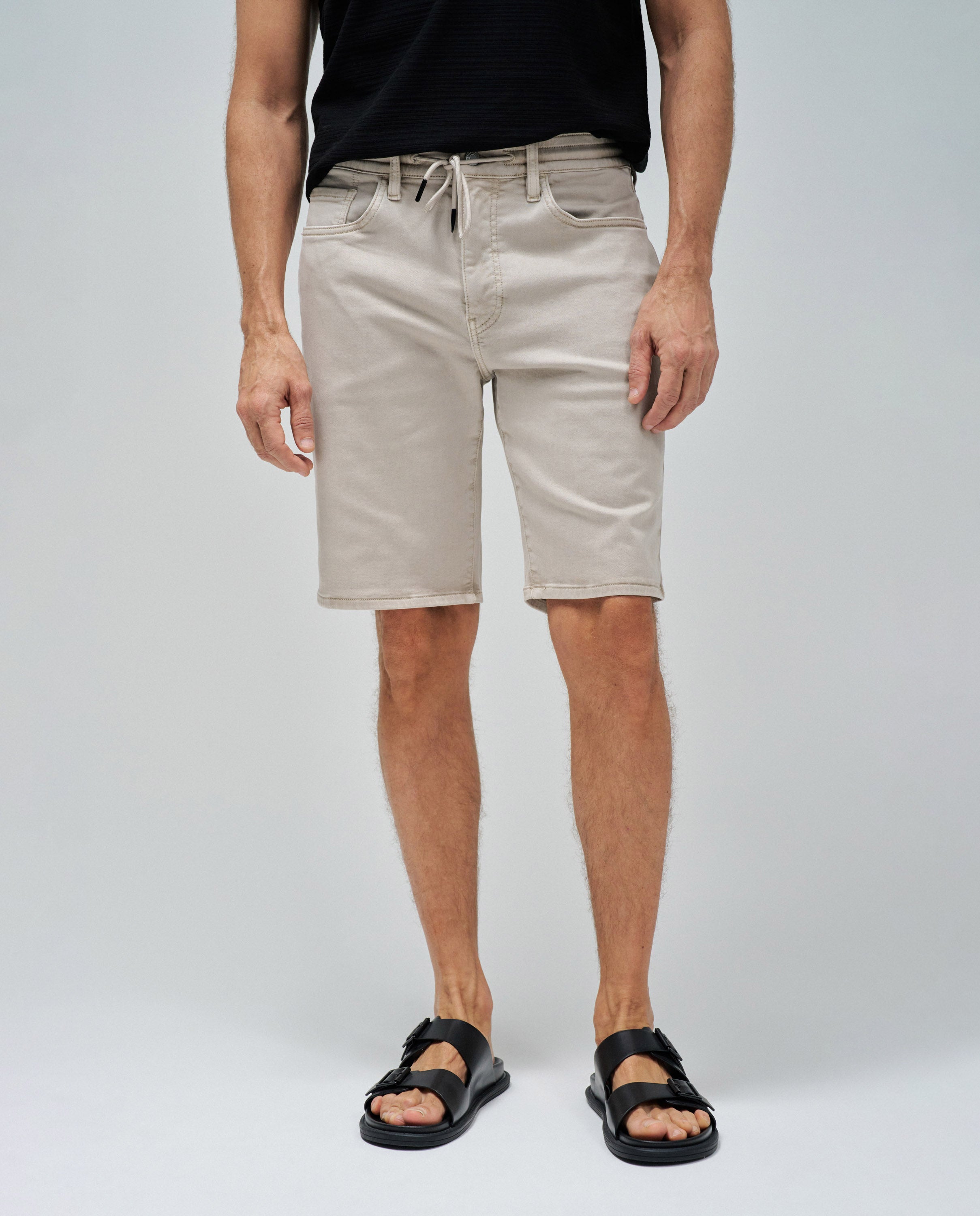 Short Joggers S-Activ in Light Beige Shorts Salsa Jeans
