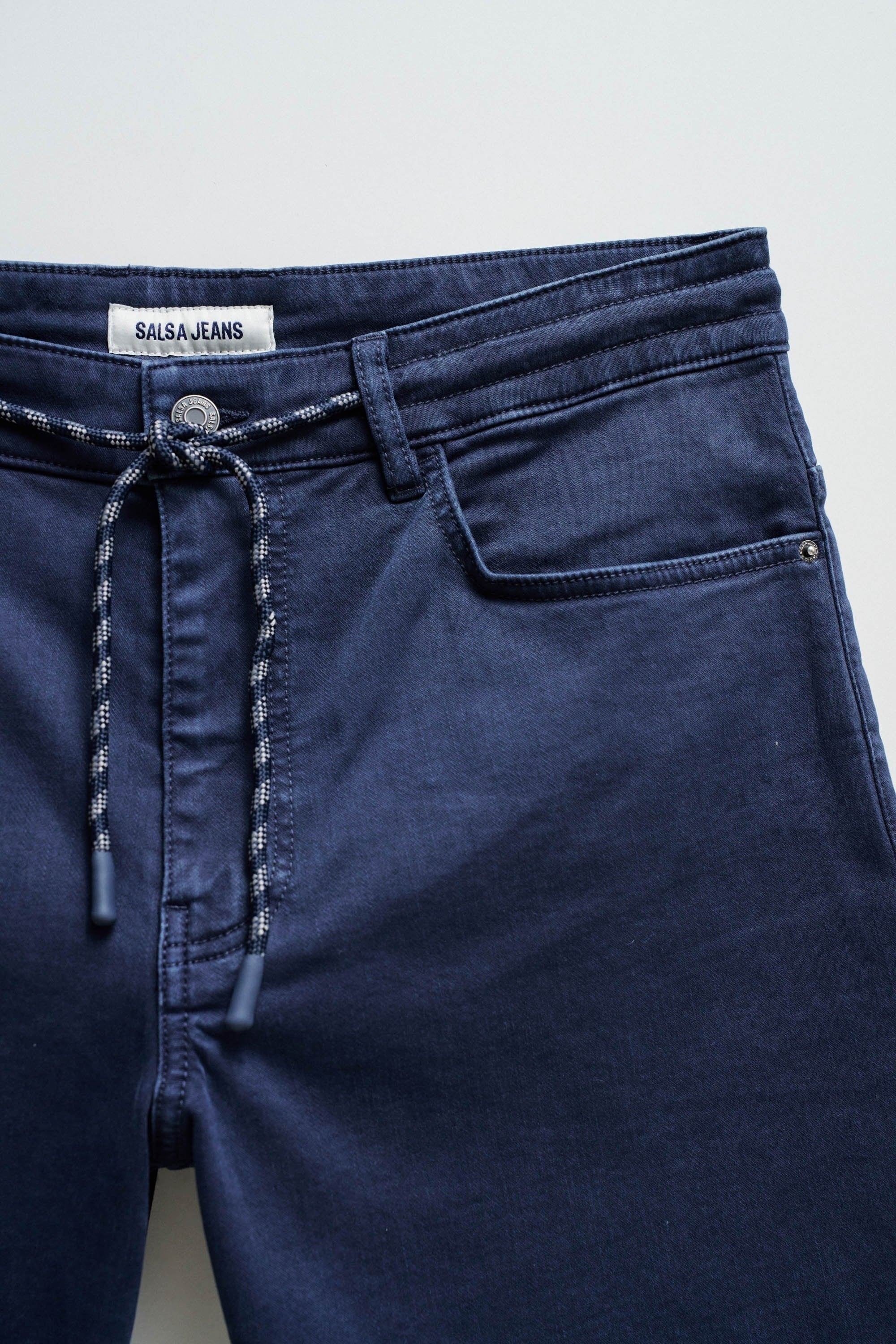Short Joggers S-Activ in Dark Blue Shorts Salsa Jeans