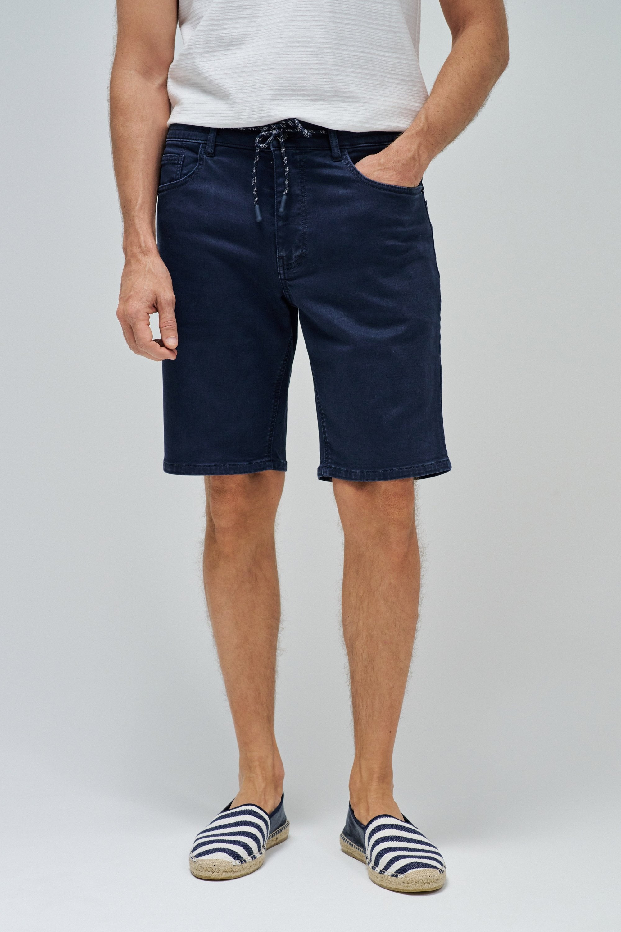 Short Joggers S-Activ in Dark Blue Shorts Salsa Jeans