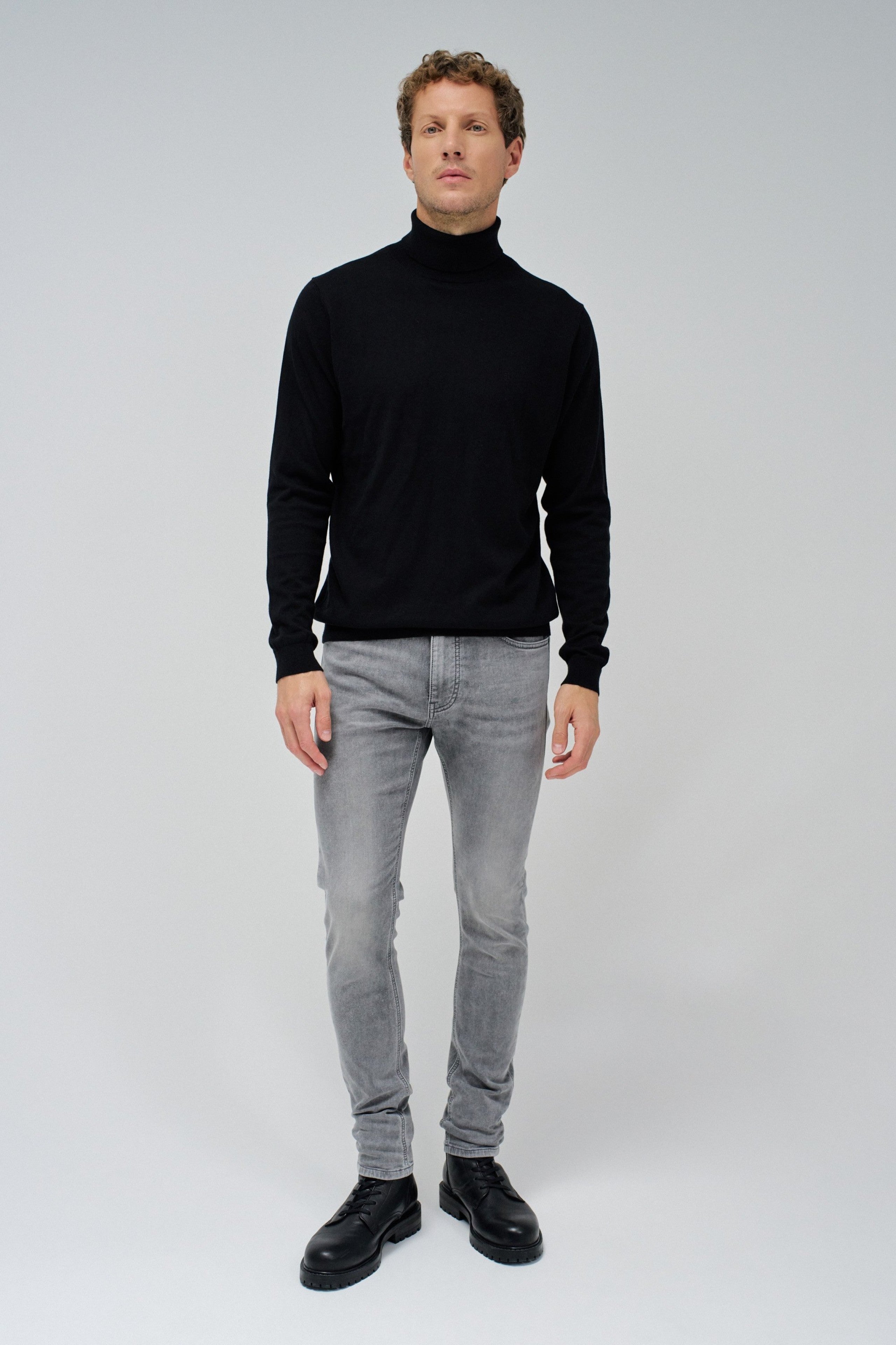 Skinny Jeans S-Activ in Medium Grey Jeans Salsa Jeans